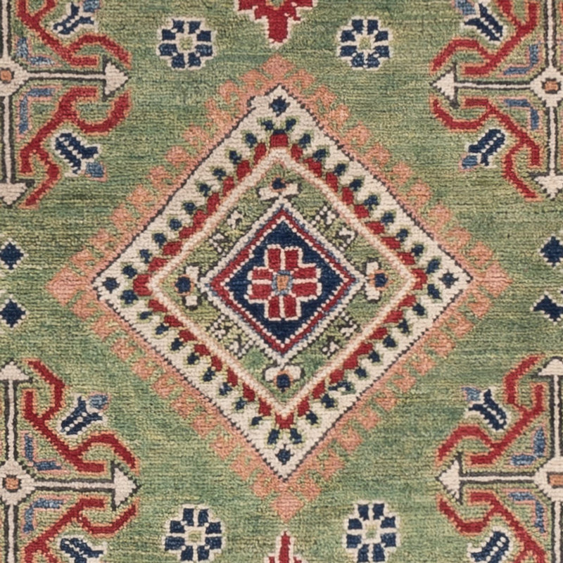 Ziegler Teppich - Kazak - 182 x 123 cm - grün