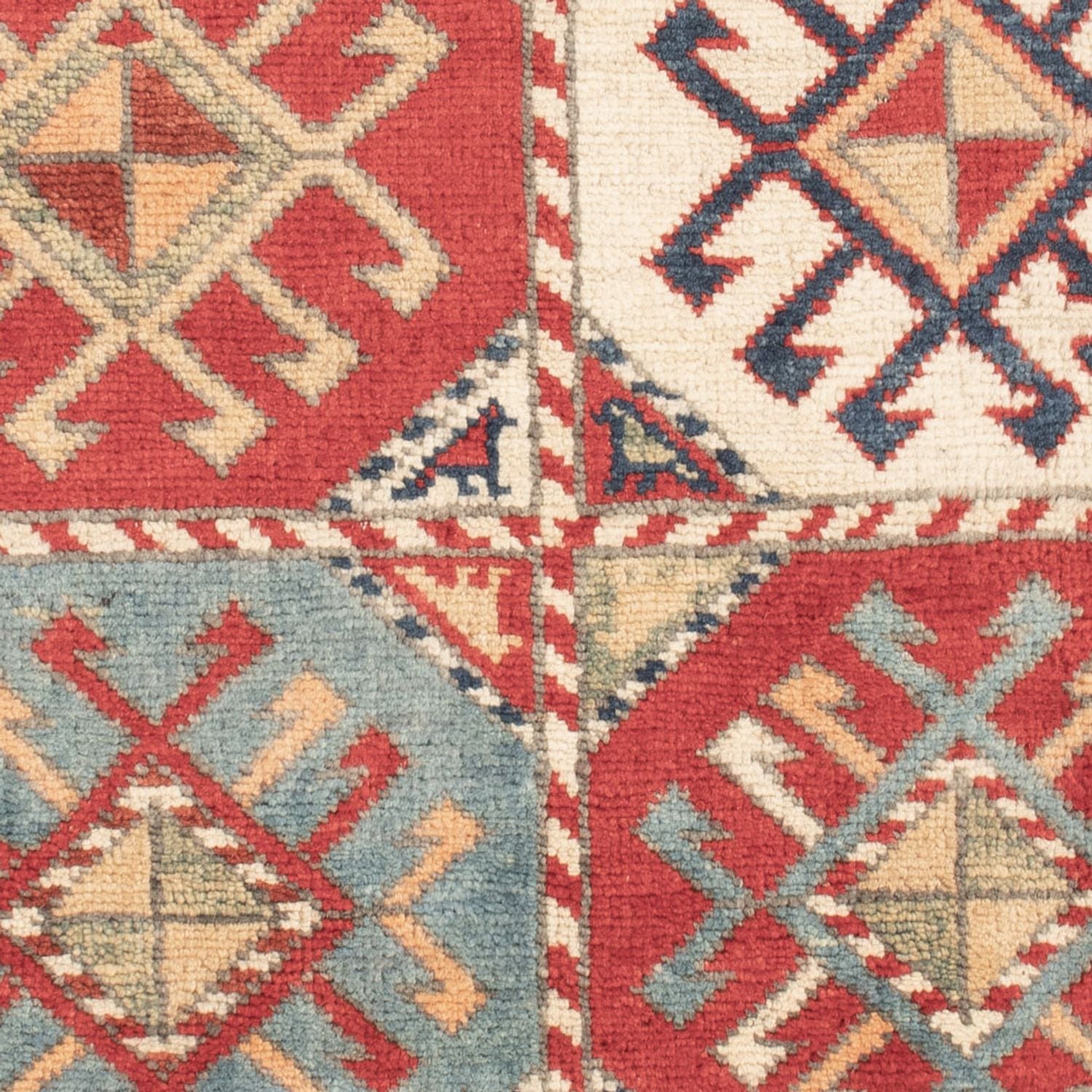 Ziegler Teppich - Kazak - 126 x 82 cm - mehrfarbig