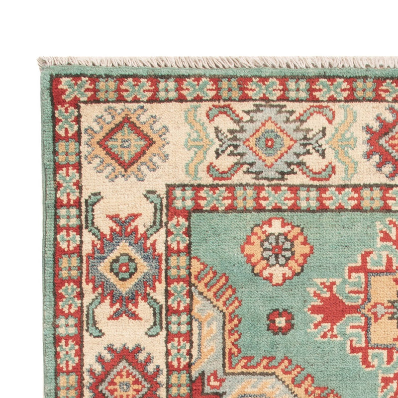 Ziegler Teppich - Kazak - 127 x 77 cm - türkis