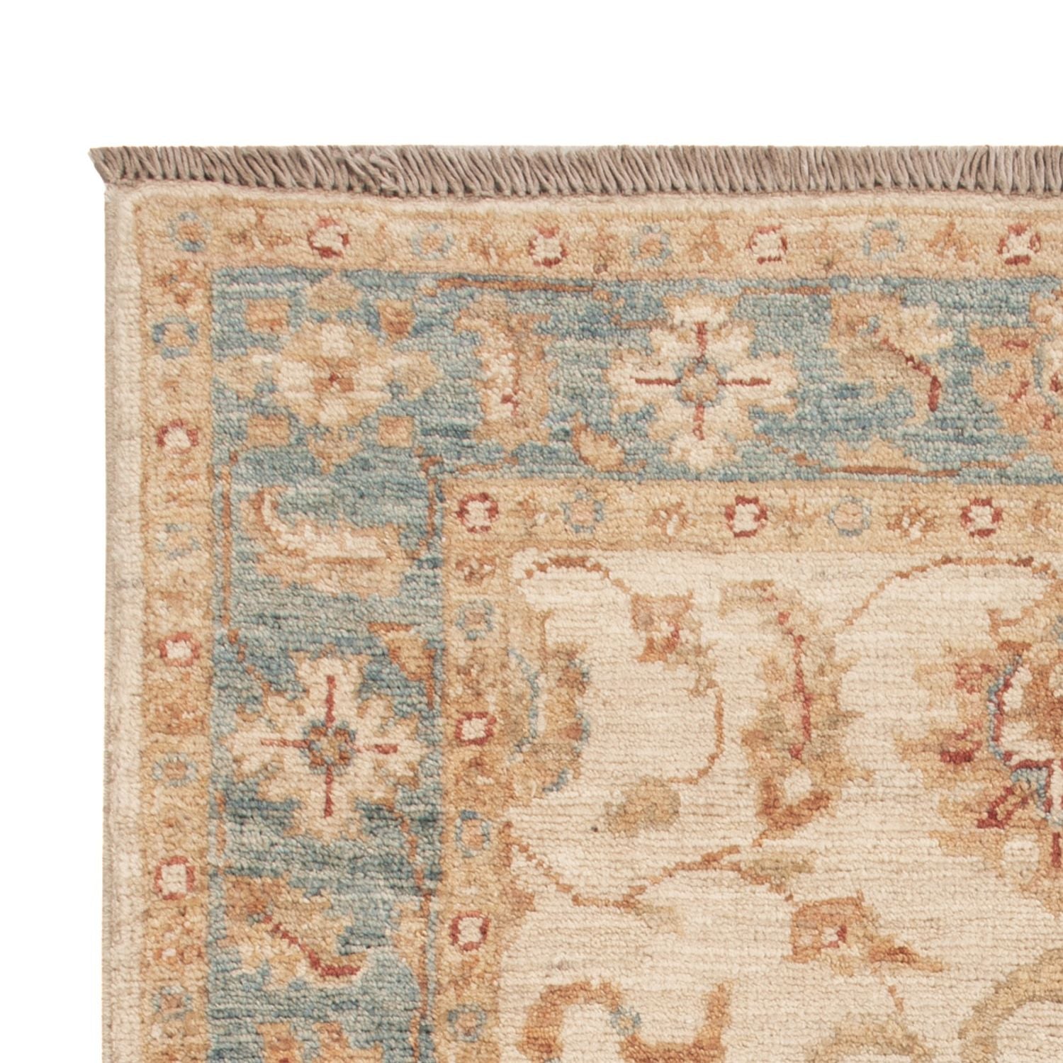 Ziegler Teppich - 94 x 71 cm - beige