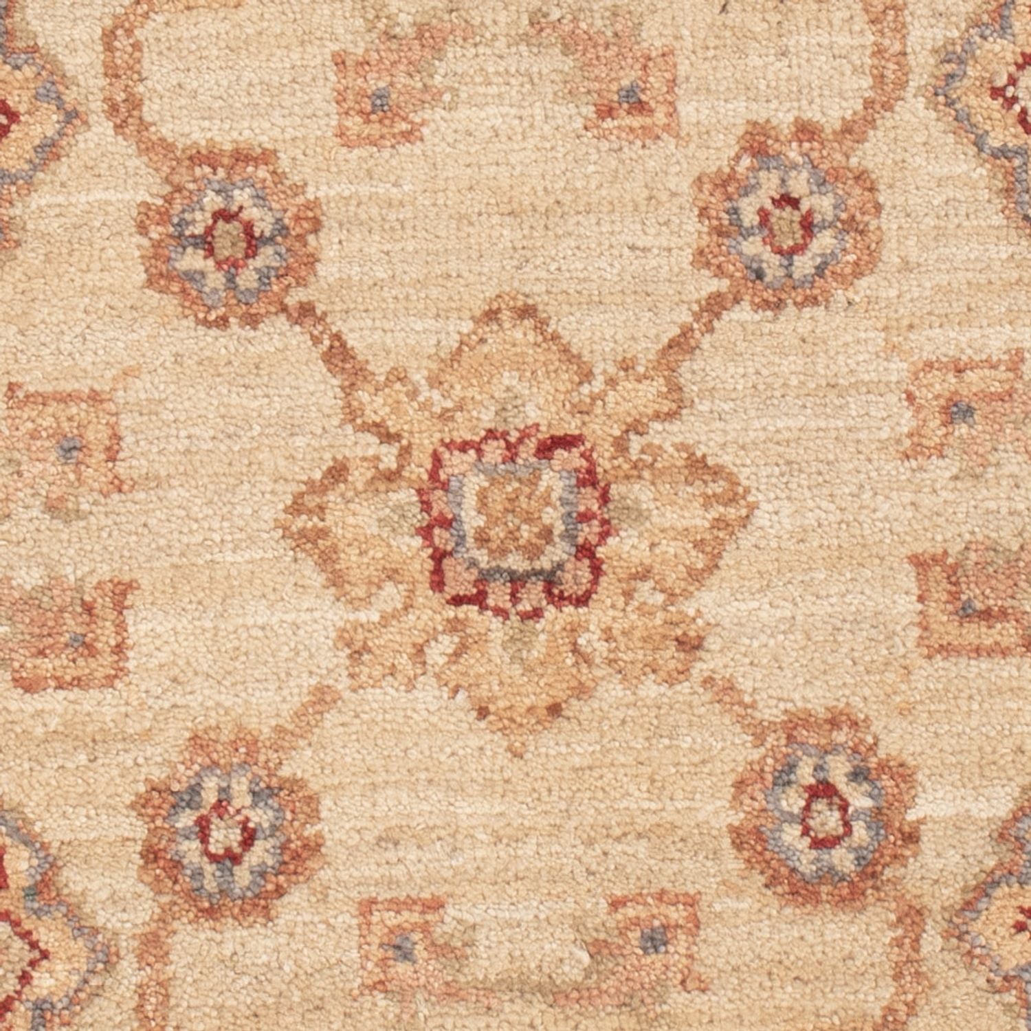 Ziegler Teppich - 90 x 58 cm - beige
