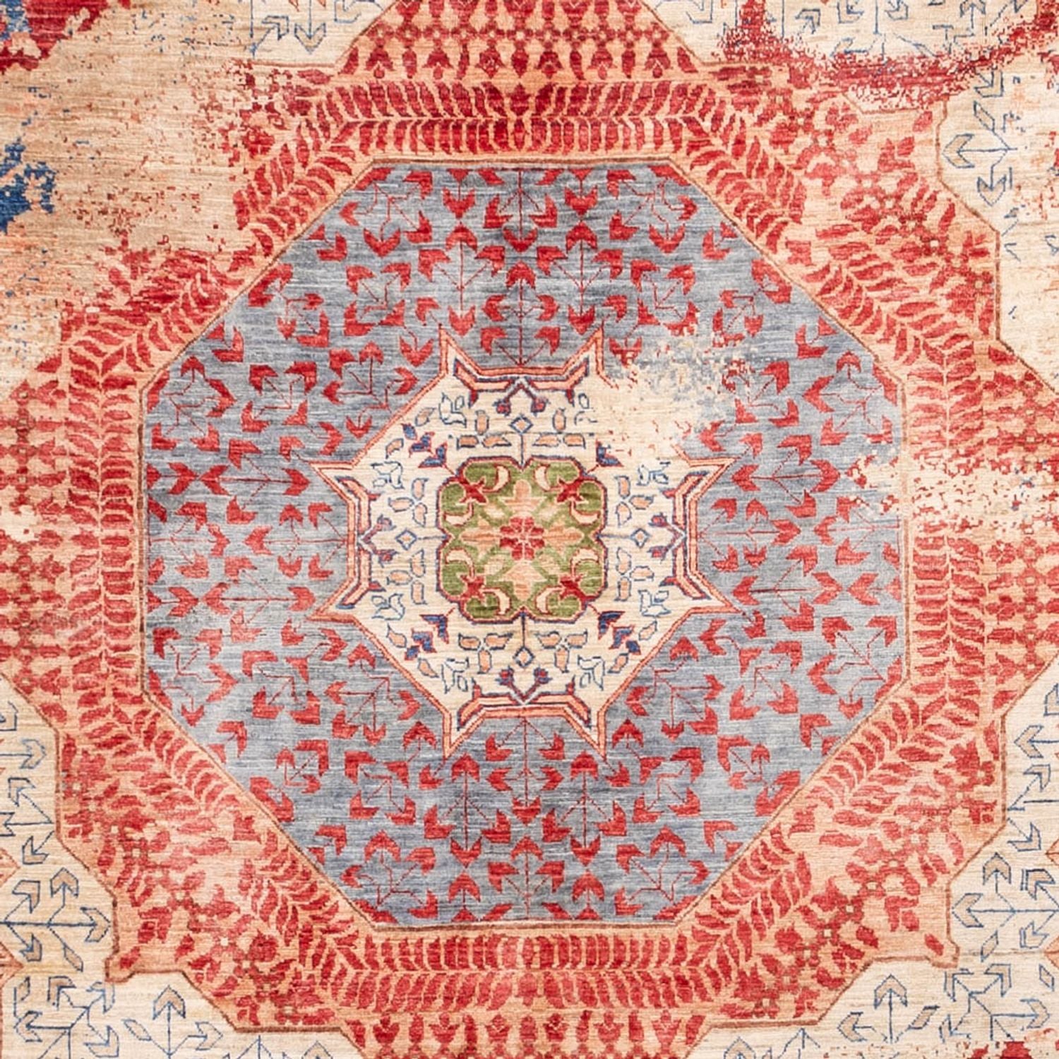 Designer Teppich - 298 x 200 cm - mehrfarbig