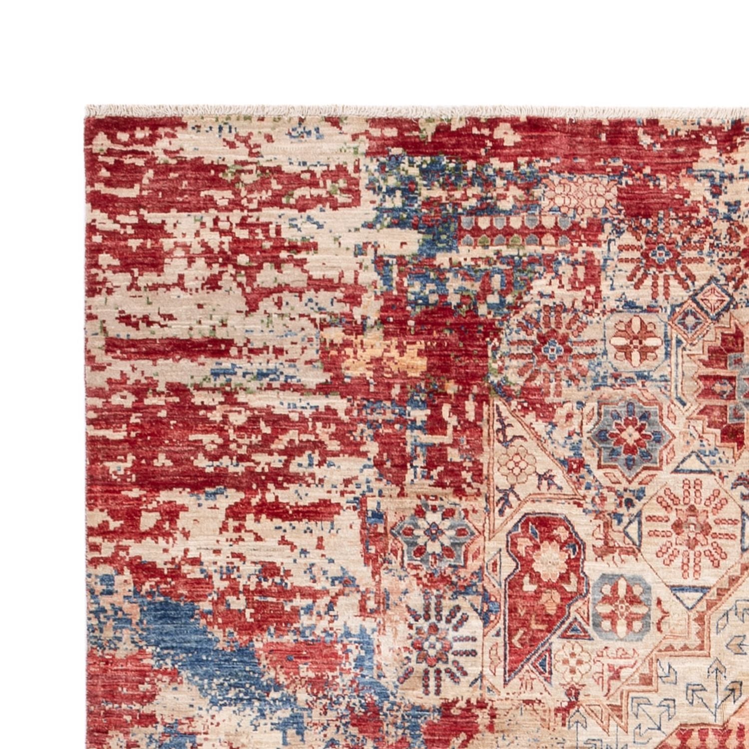 Designer Teppich - 298 x 200 cm - mehrfarbig