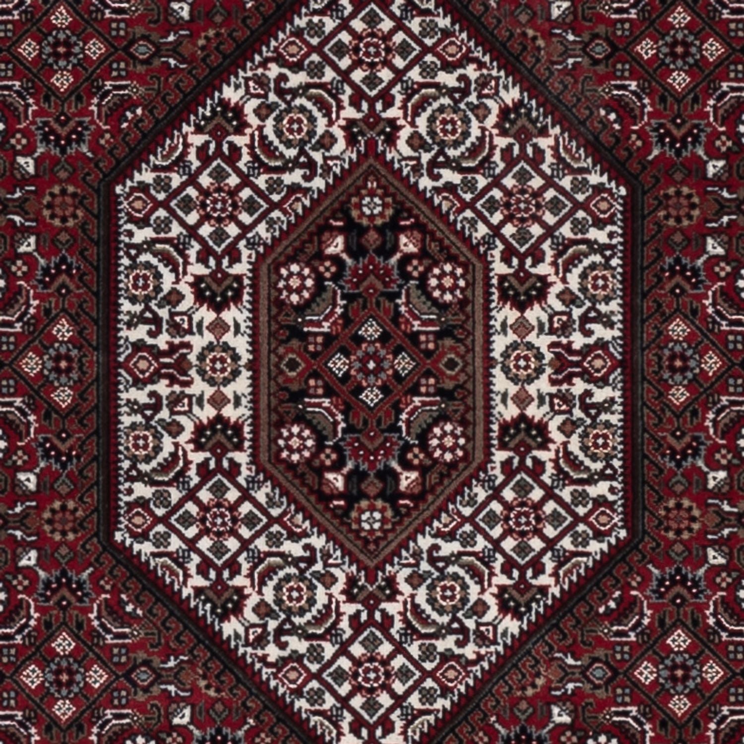 Orientteppich - Bidjar - Indus - 182 x 122 cm - dunkelbeige