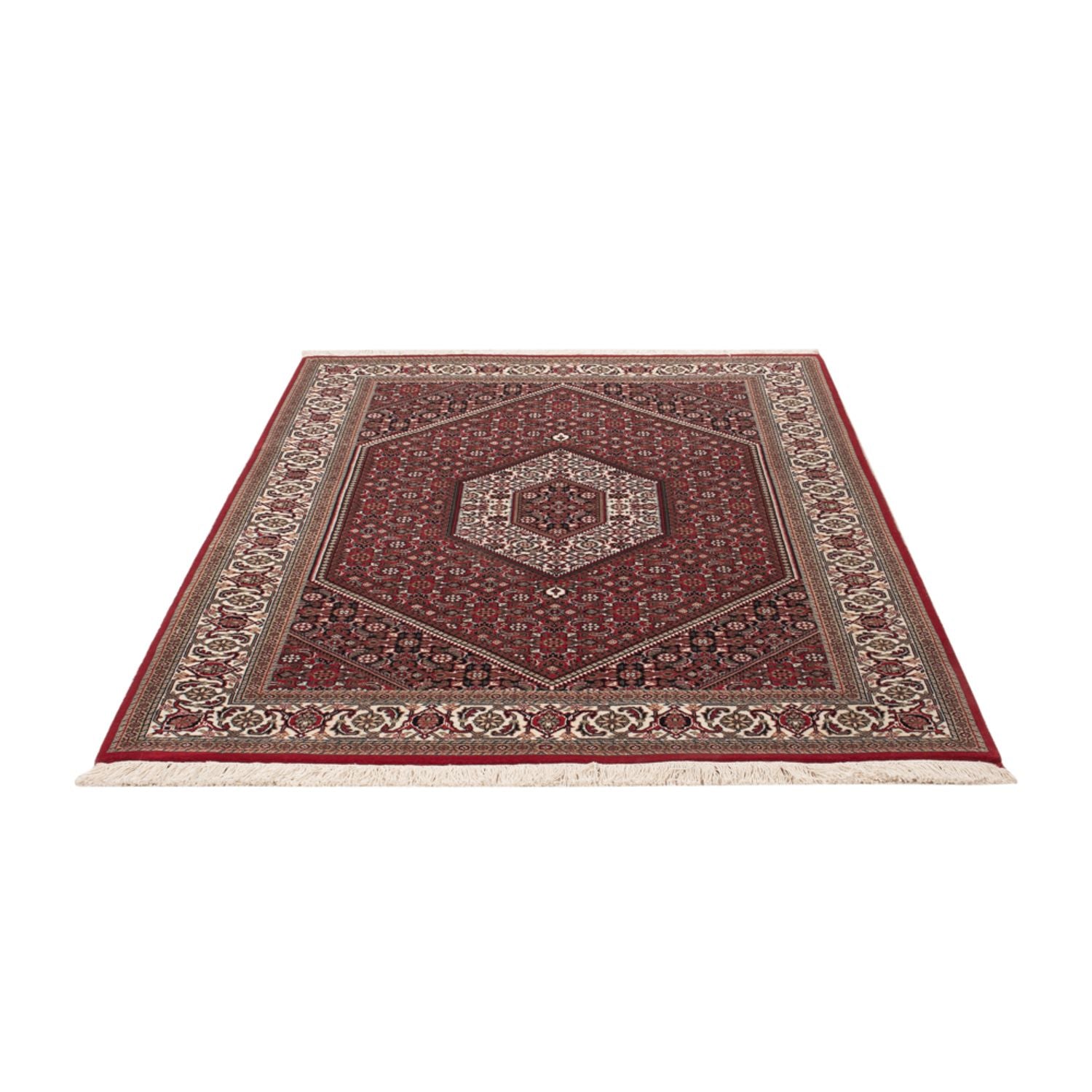Orientteppich - Bidjar - Indus - 182 x 122 cm - dunkelbeige