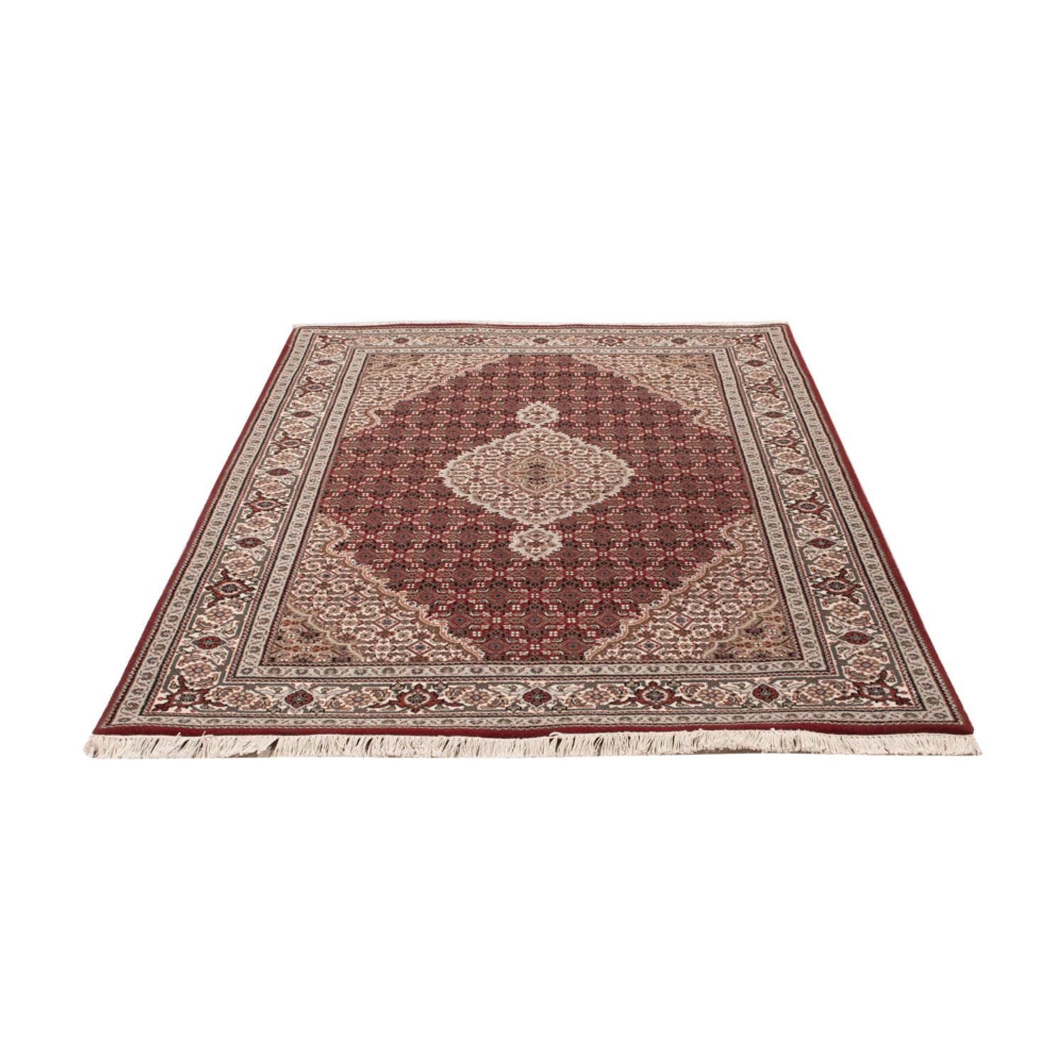 Orientteppich - Täbriz - 186 x 124 cm - dunkelbeige
