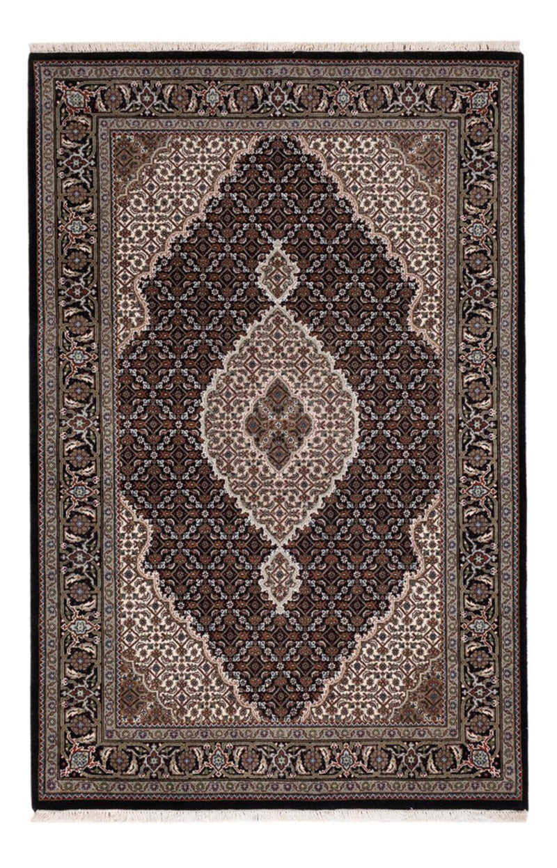 Orientteppich - Täbriz - 184 x 120 cm - dunkelbeige