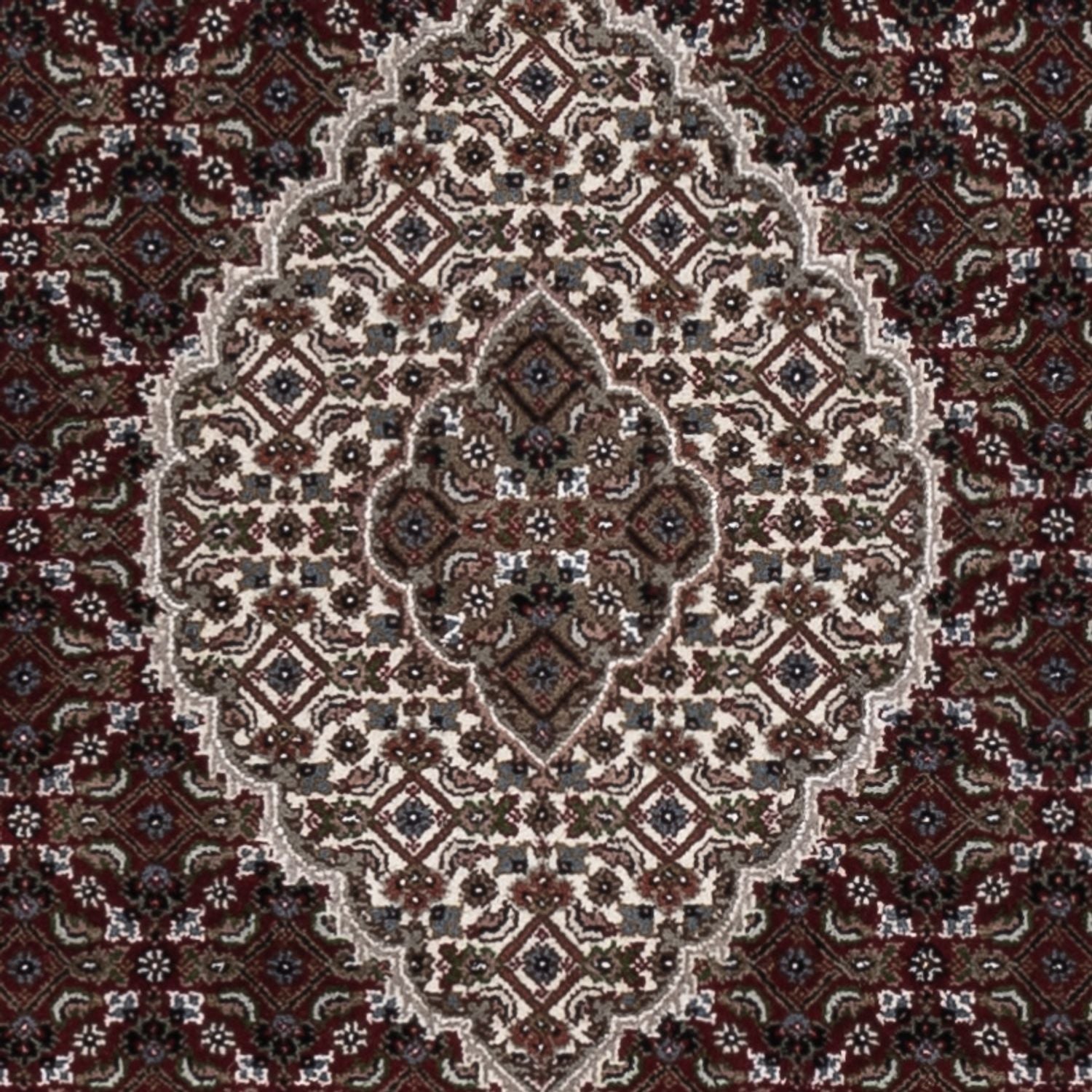 Orientteppich - Täbriz - 186 x 124 cm - dunkelbeige