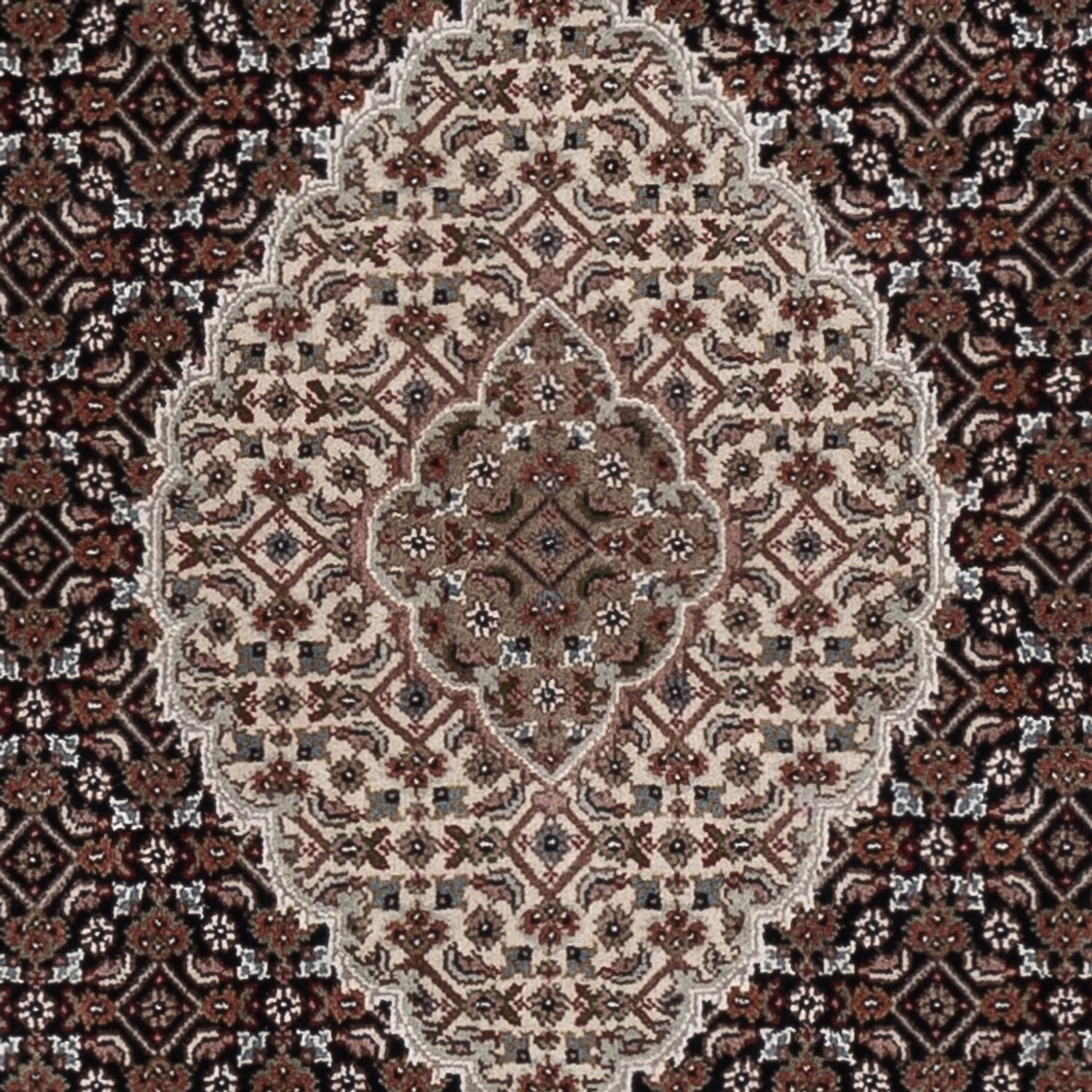 Orientteppich - Täbriz - 188 x 123 cm - dunkelbeige