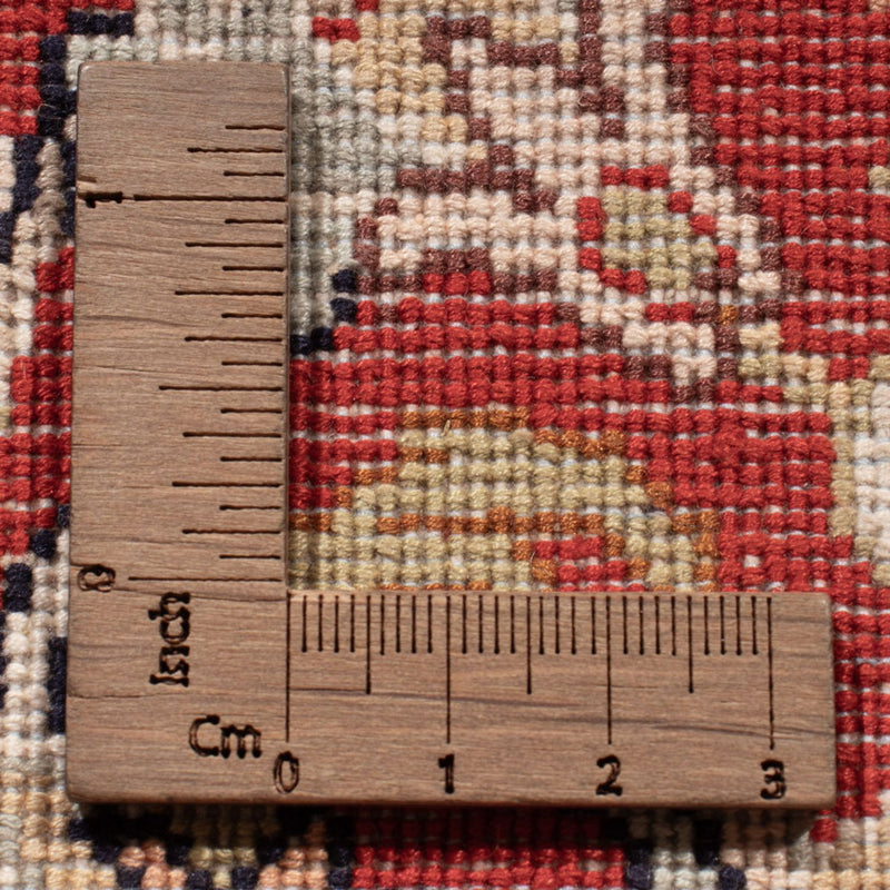 Läufer Seiden - Kaschmir Seide - 241 x 76 cm - rot
