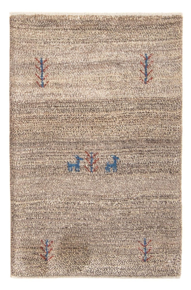 Gabbeh Teppich - Perser - 86 x 57 cm - natur
