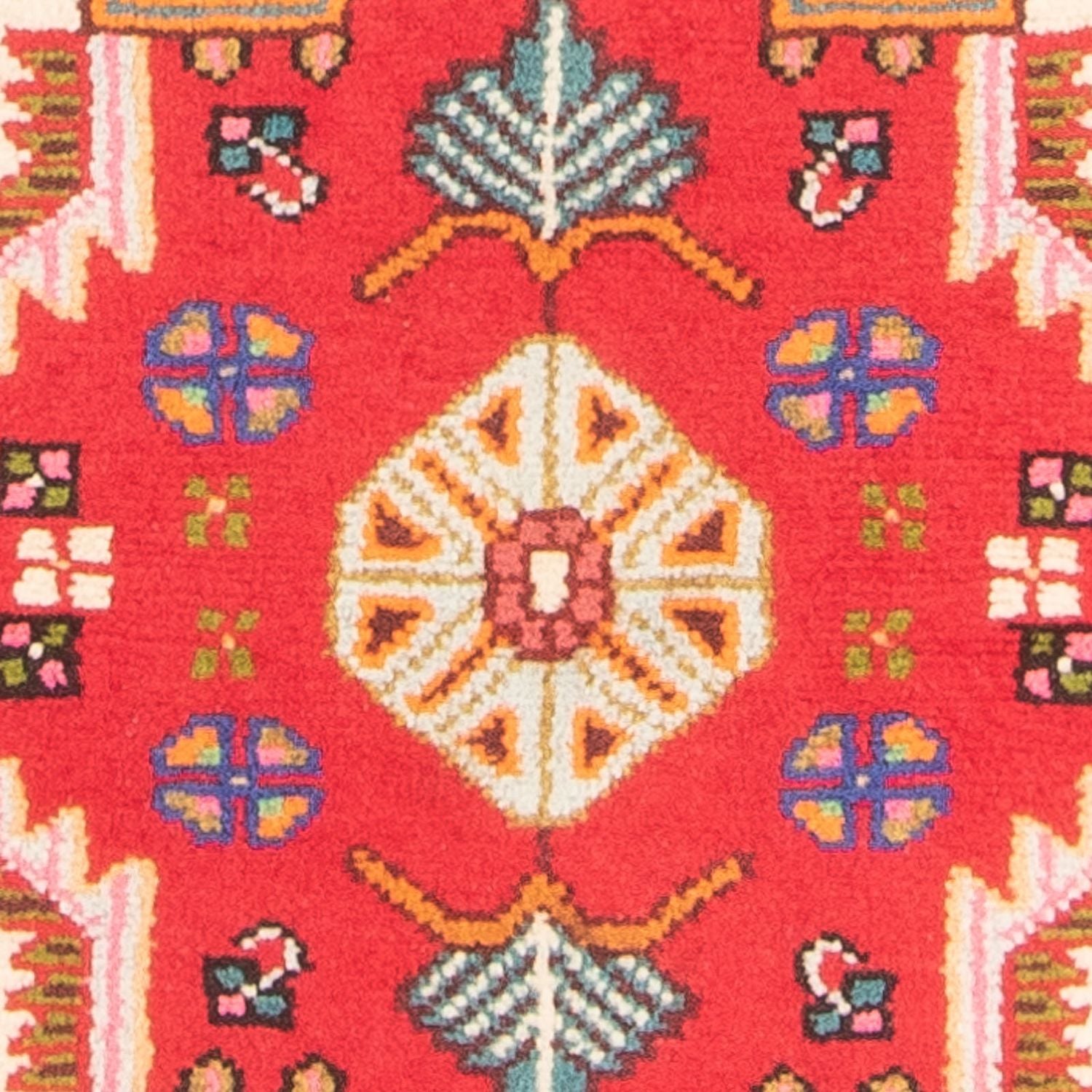 Perserteppich - Nomadic - 91 x 65 cm - rot