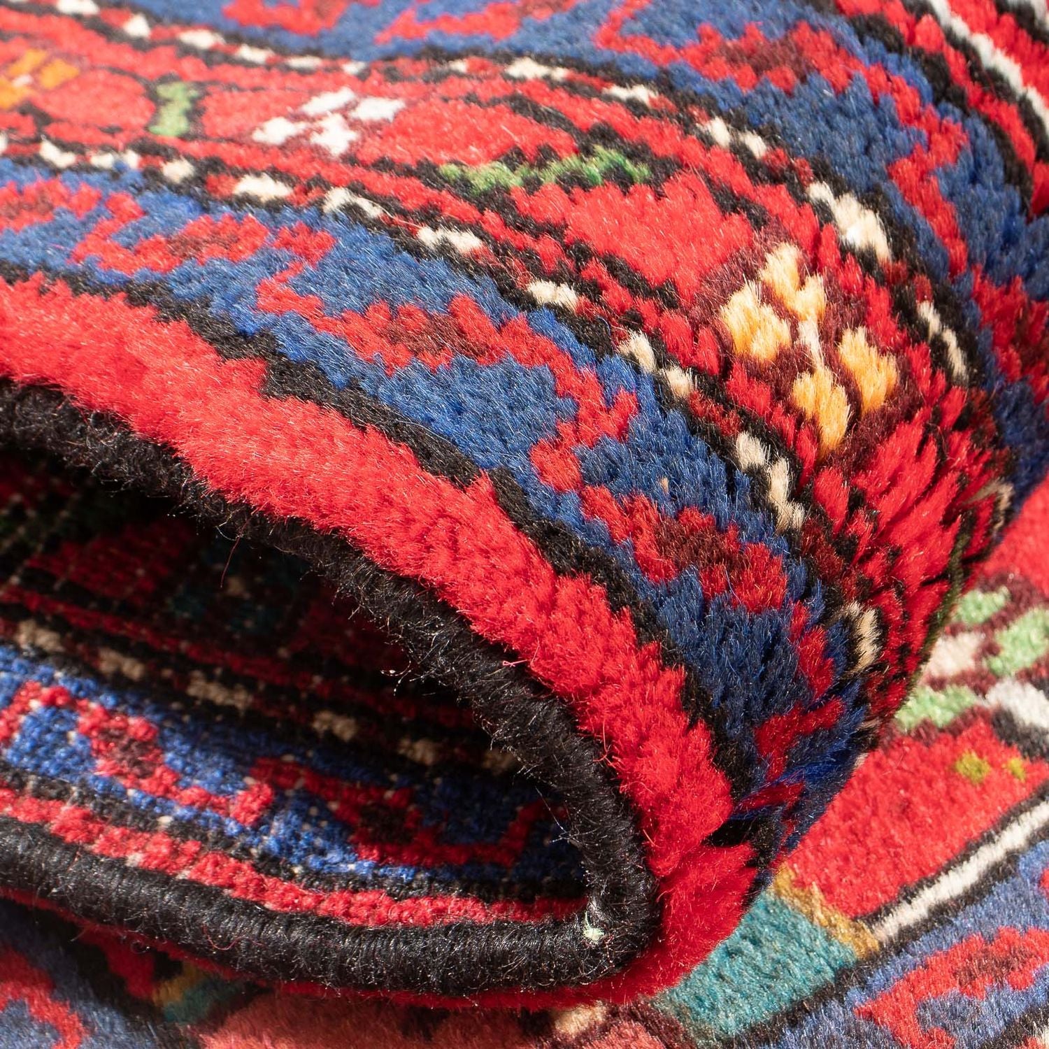 Perserteppich - Nomadic - 91 x 65 cm - rot