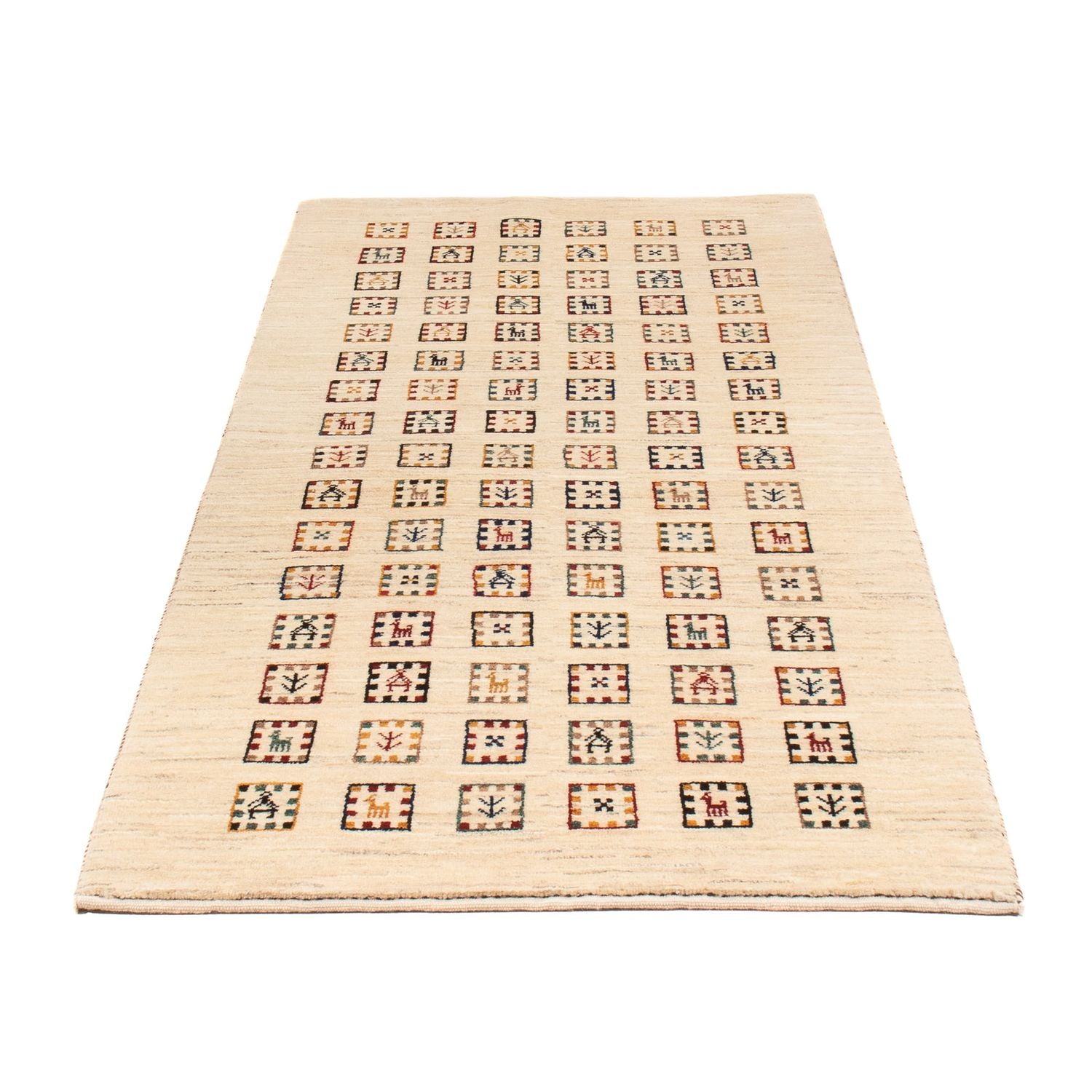 Läufer Gabbeh - Loribaft Perser - 193 x 82 cm - mehrfarbig