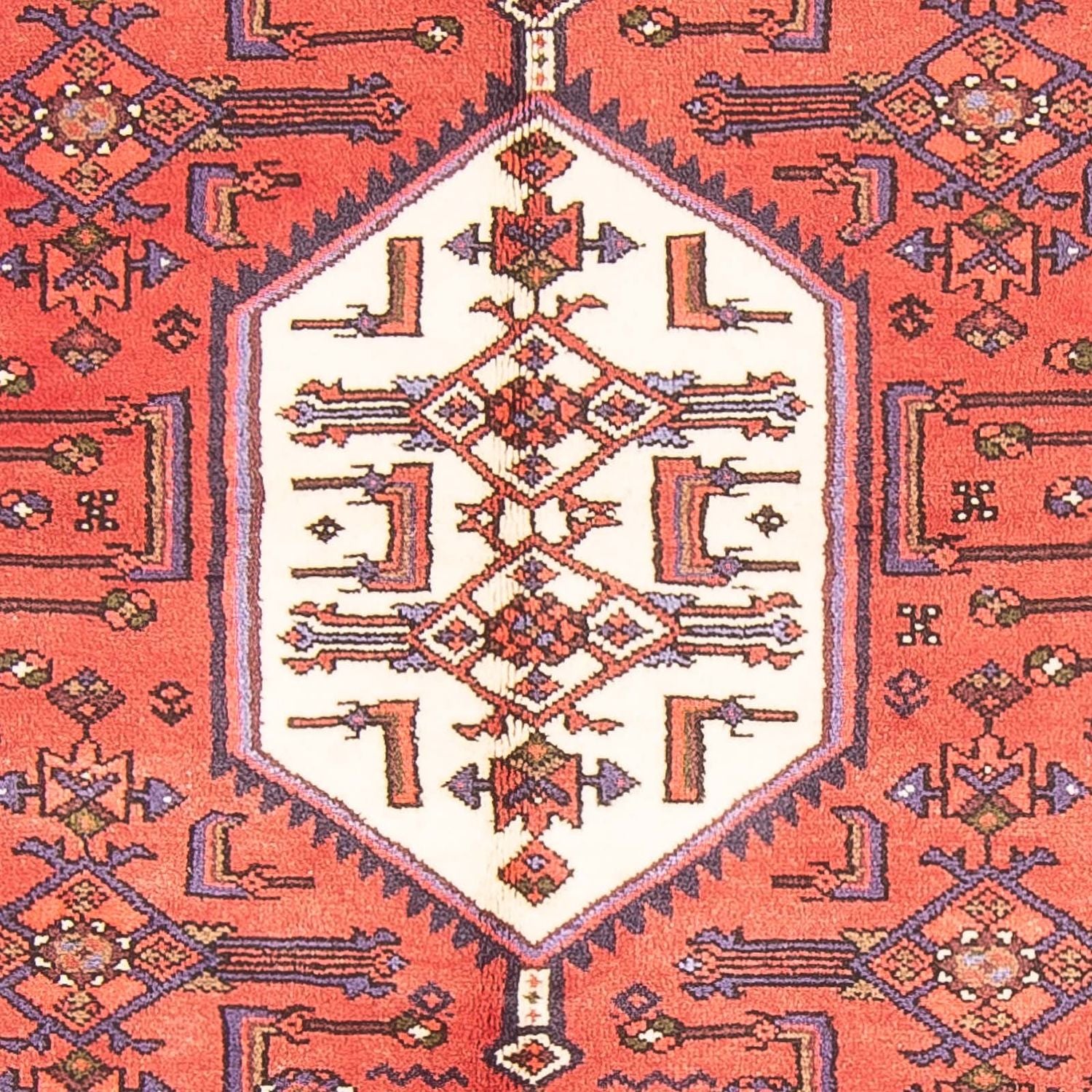Perserteppich - Nomadic - 194 x 131 cm - rot