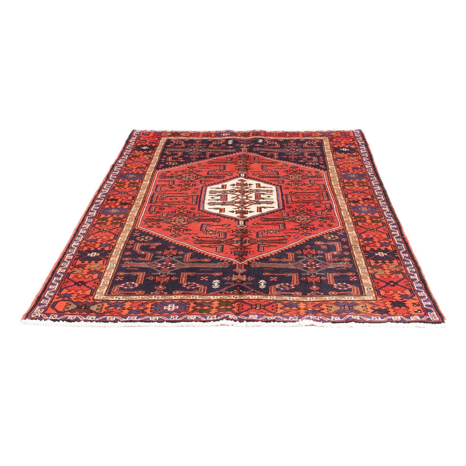 Perserteppich - Nomadic - 194 x 131 cm - rot