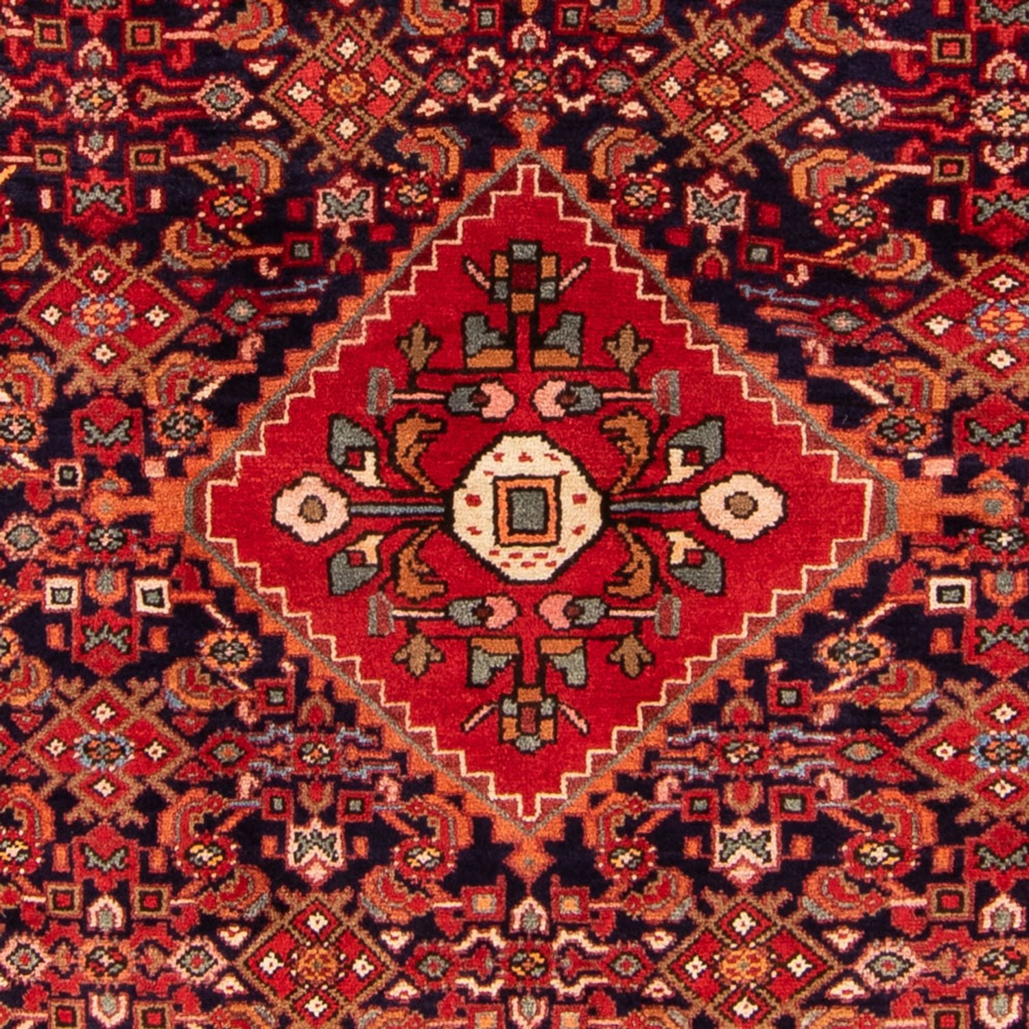 Perserteppich - Nomadic - 243 x 165 cm - dunkelblau