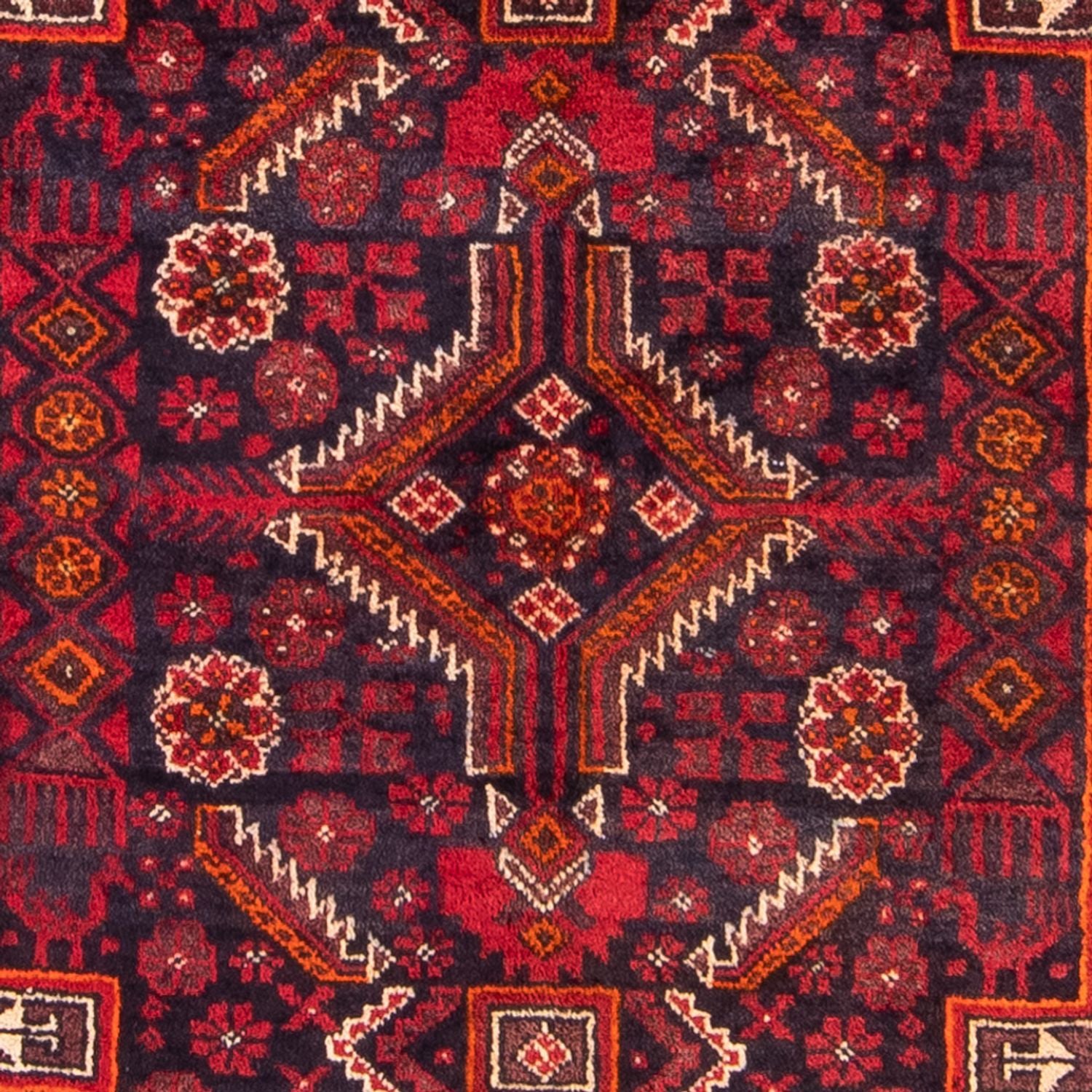 Läufer Belutsch - 202 x 110 cm - rot