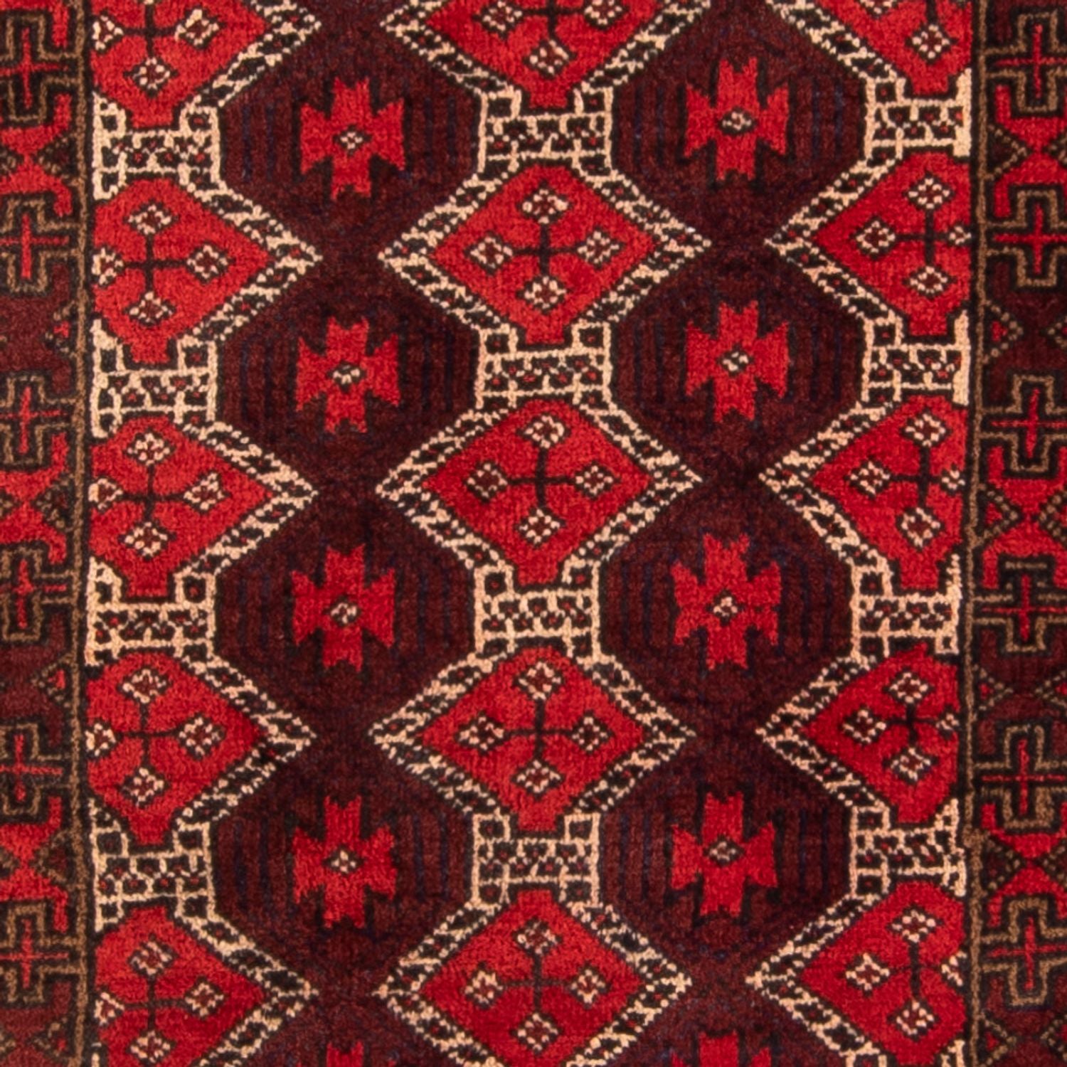 Läufer Belutsch - 190 x 95 cm - rot