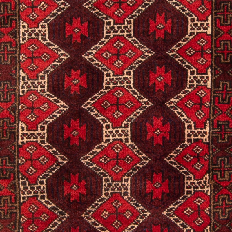 Läufer Belutsch - 190 x 95 cm - rot