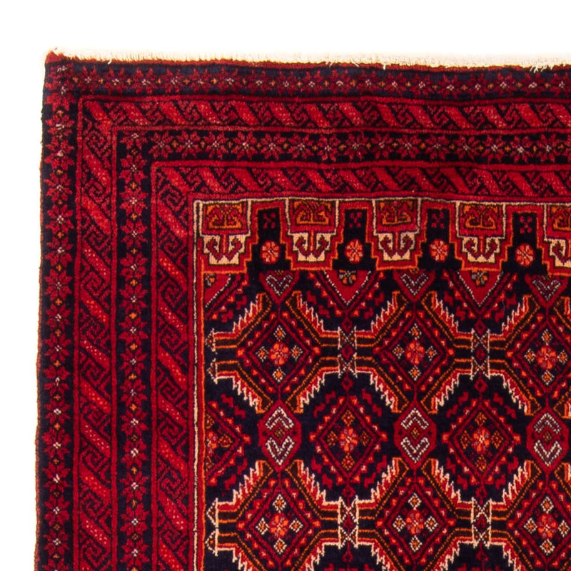 Belutsch Teppich - 167 x 93 cm - rot