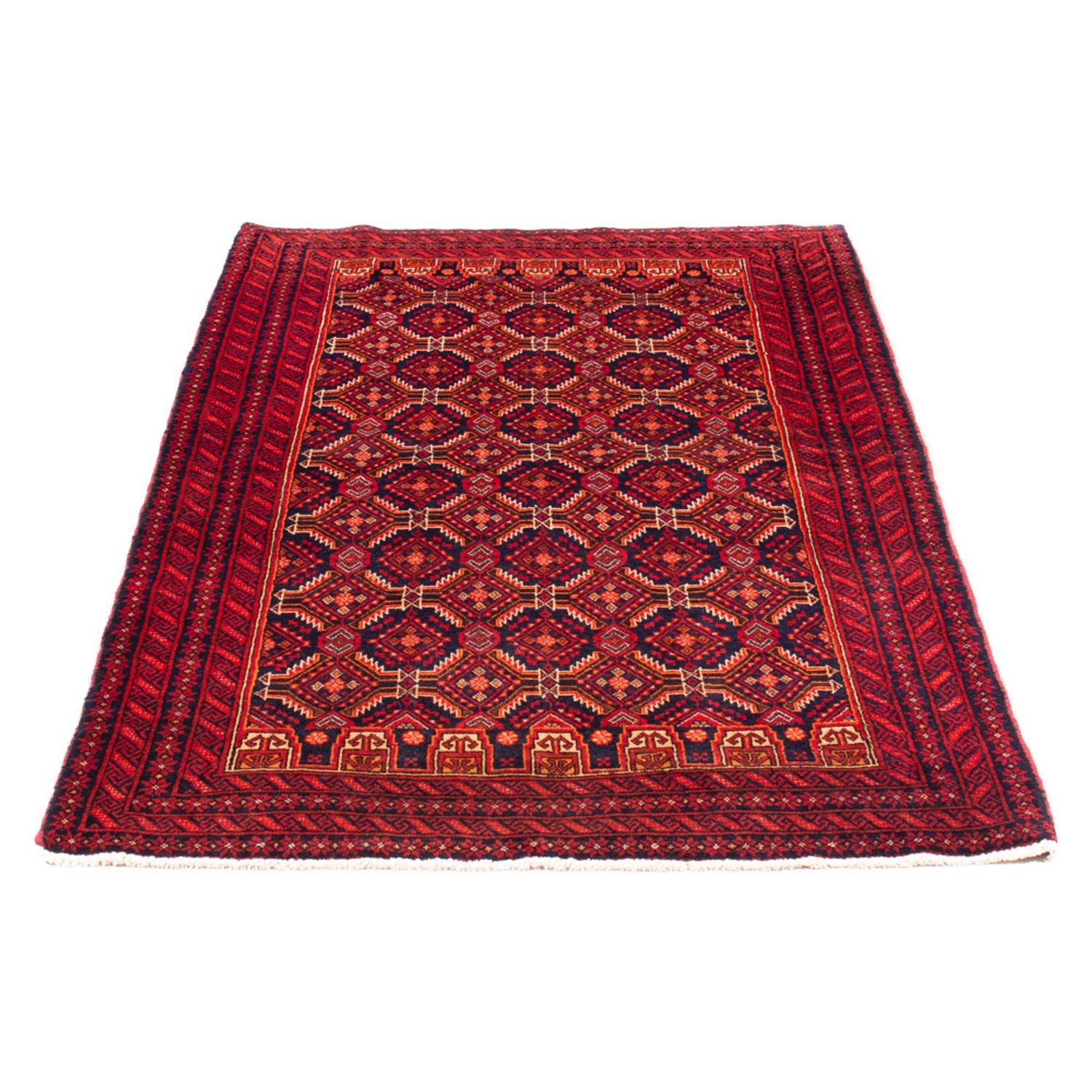 Belutsch Teppich - 167 x 93 cm - rot