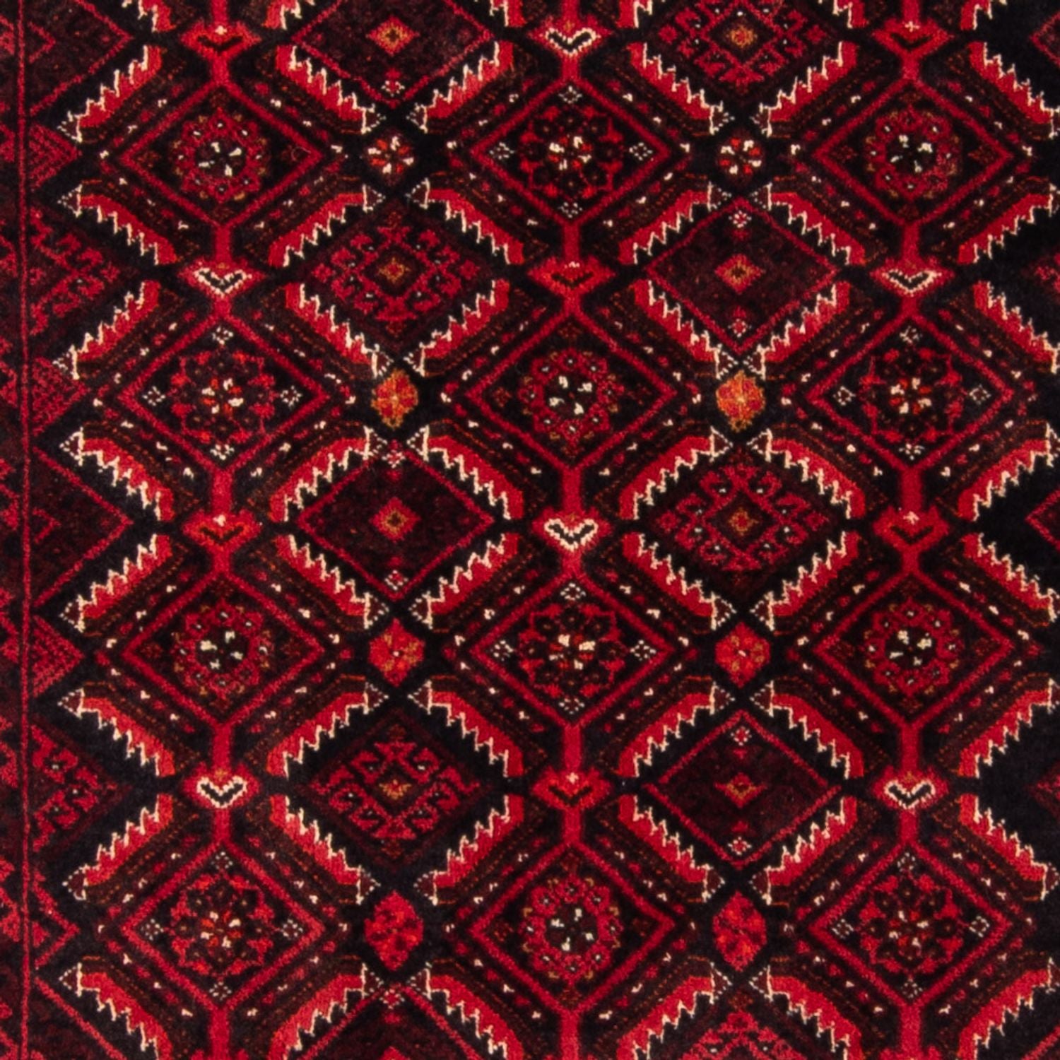 Belutsch Teppich - 182 x 102 cm - dunkelblau