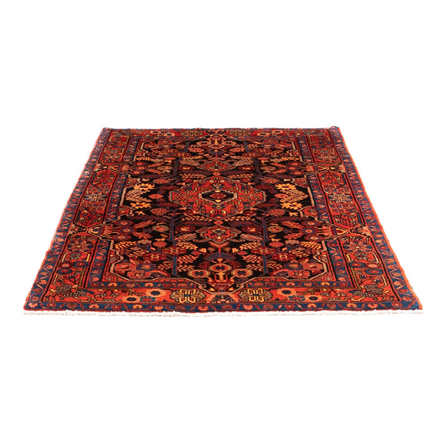 Perserteppich - Nomadic - 196 x 122 cm - dunkelblau