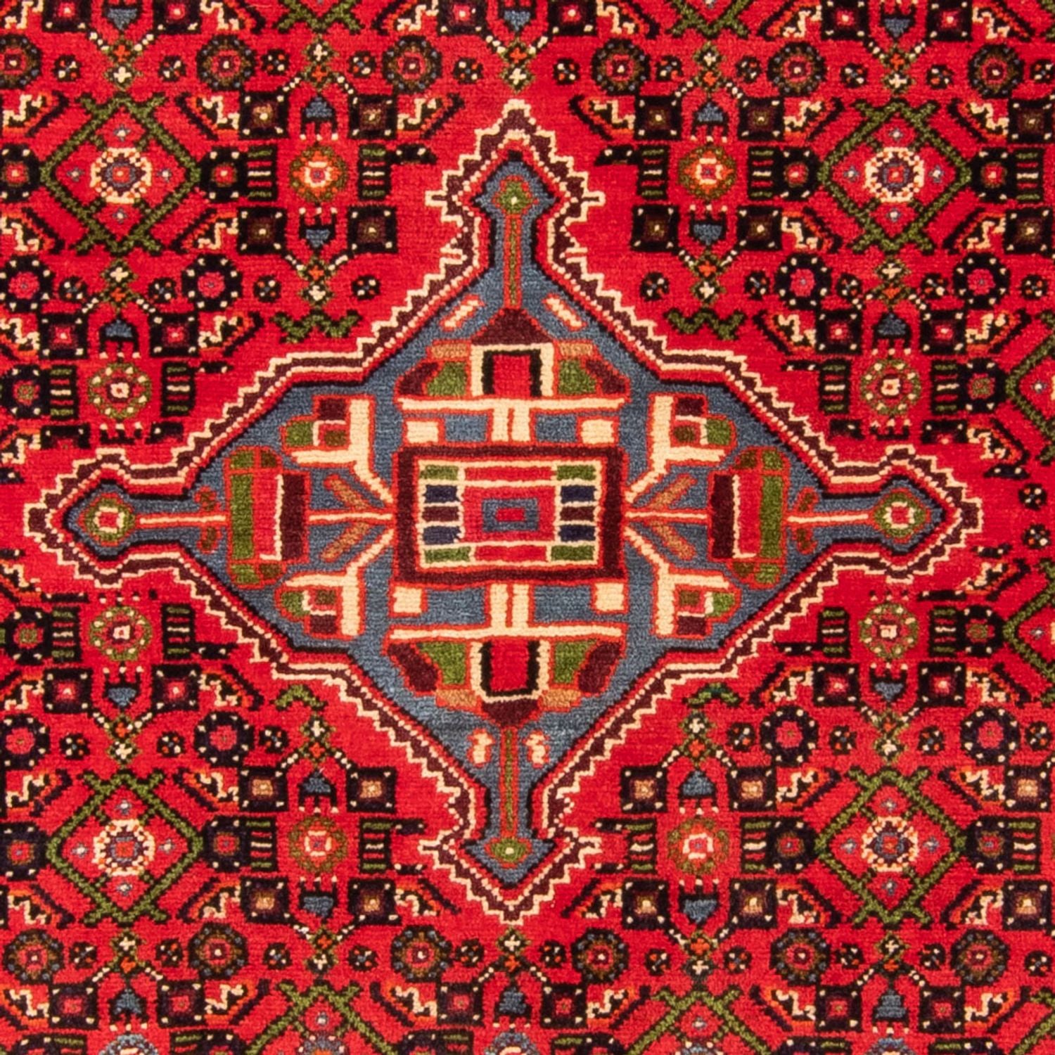 Perserteppich - Nomadic - 204 x 155 cm - rot