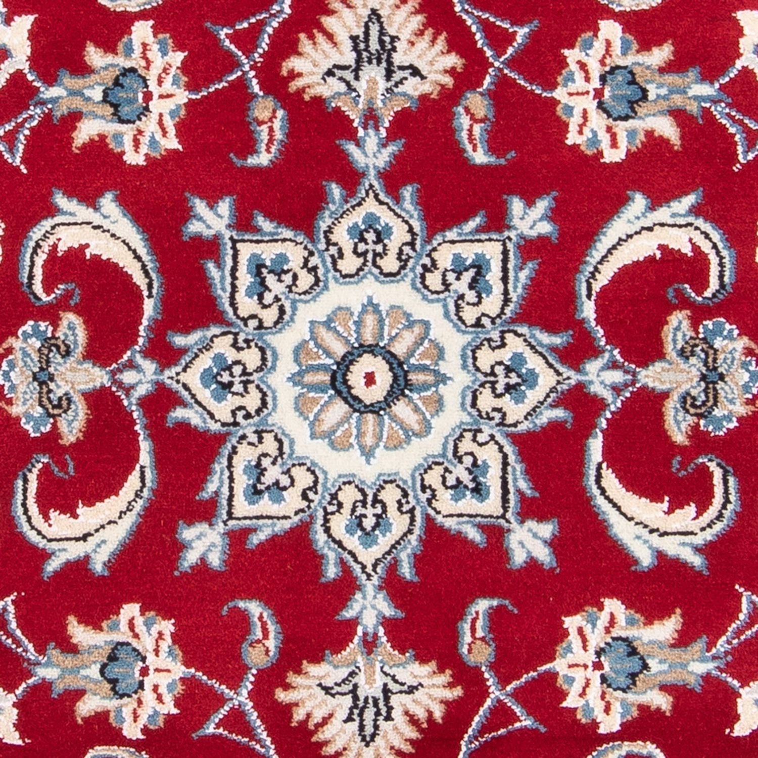 Perserteppich - Nain - 140 x 68 cm - rot