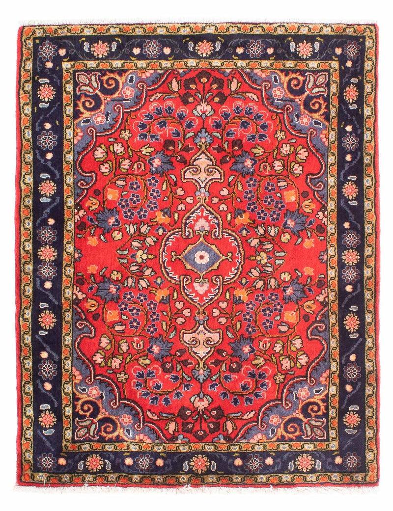 Perserteppich - Nomadic - 114 x 87 cm - rot