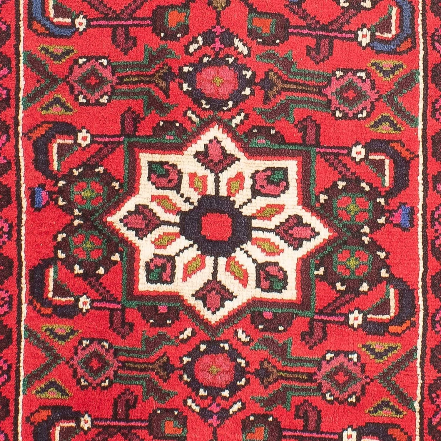 Perserteppich - Nomadic - 118 x 65 cm - rot