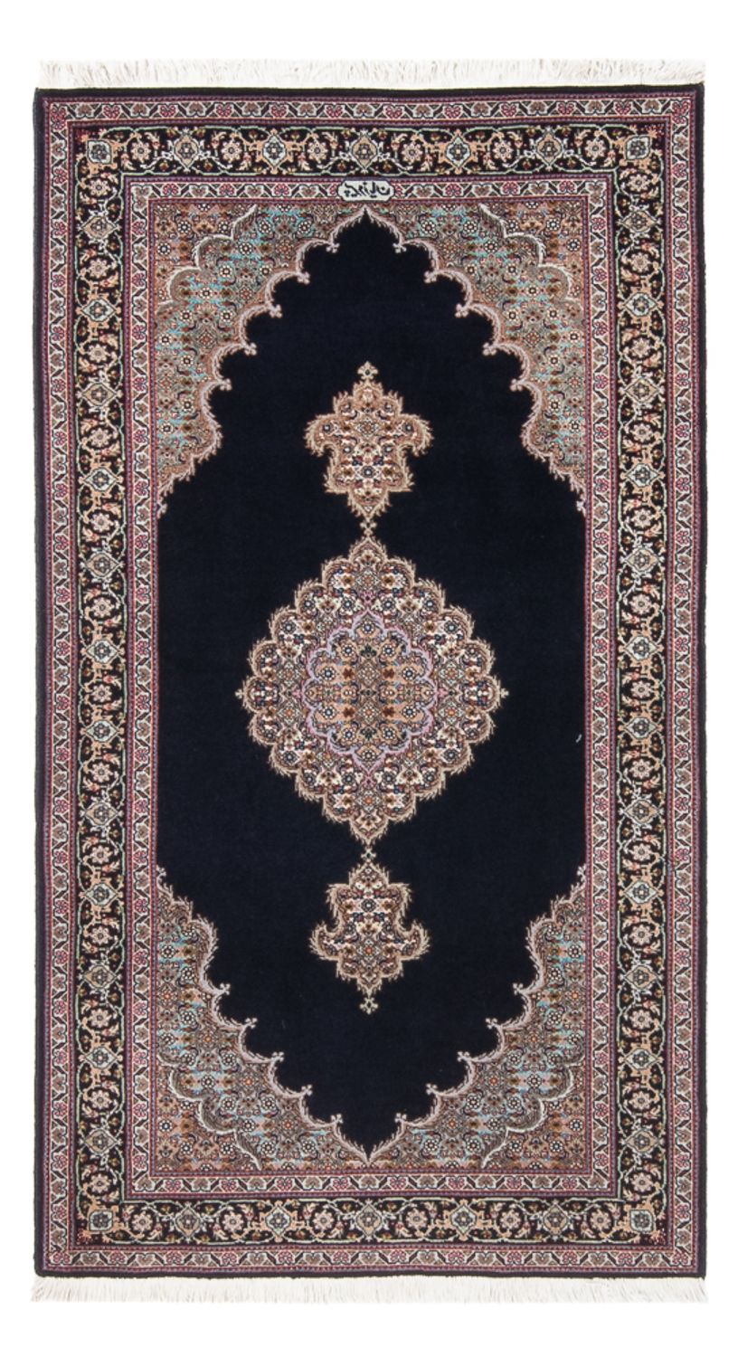 Perserteppich - Täbriz - Royal - 142 x 75 cm - dunkelblau