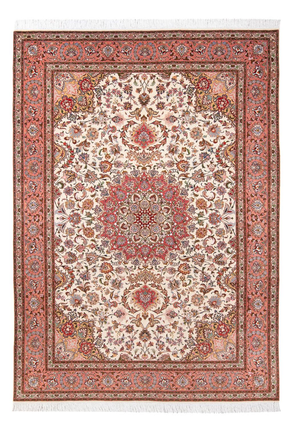 Perserteppich - Täbriz - Royal - 302 x 200 cm - creme