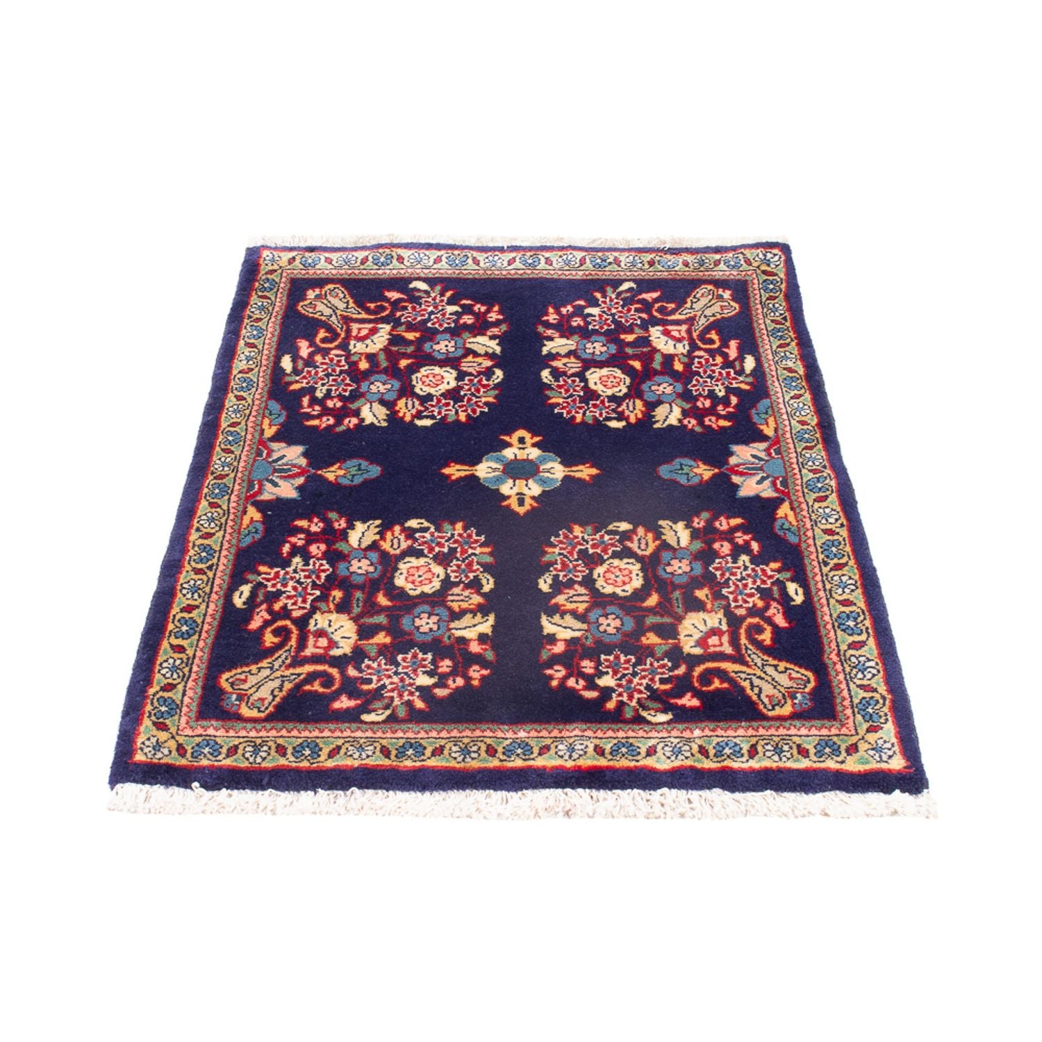 Perserteppich - Keshan - 91 x 63 cm - mehrfarbig