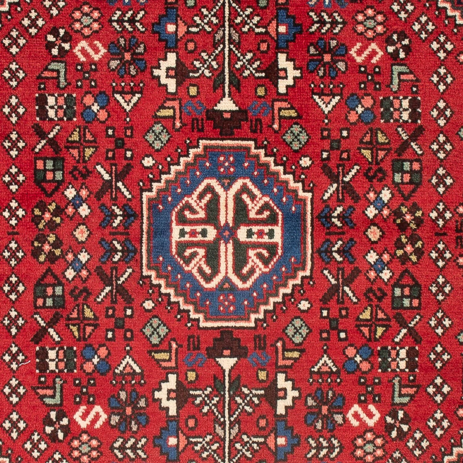 Perserteppich - Nomadic - 97 x 65 cm - rot