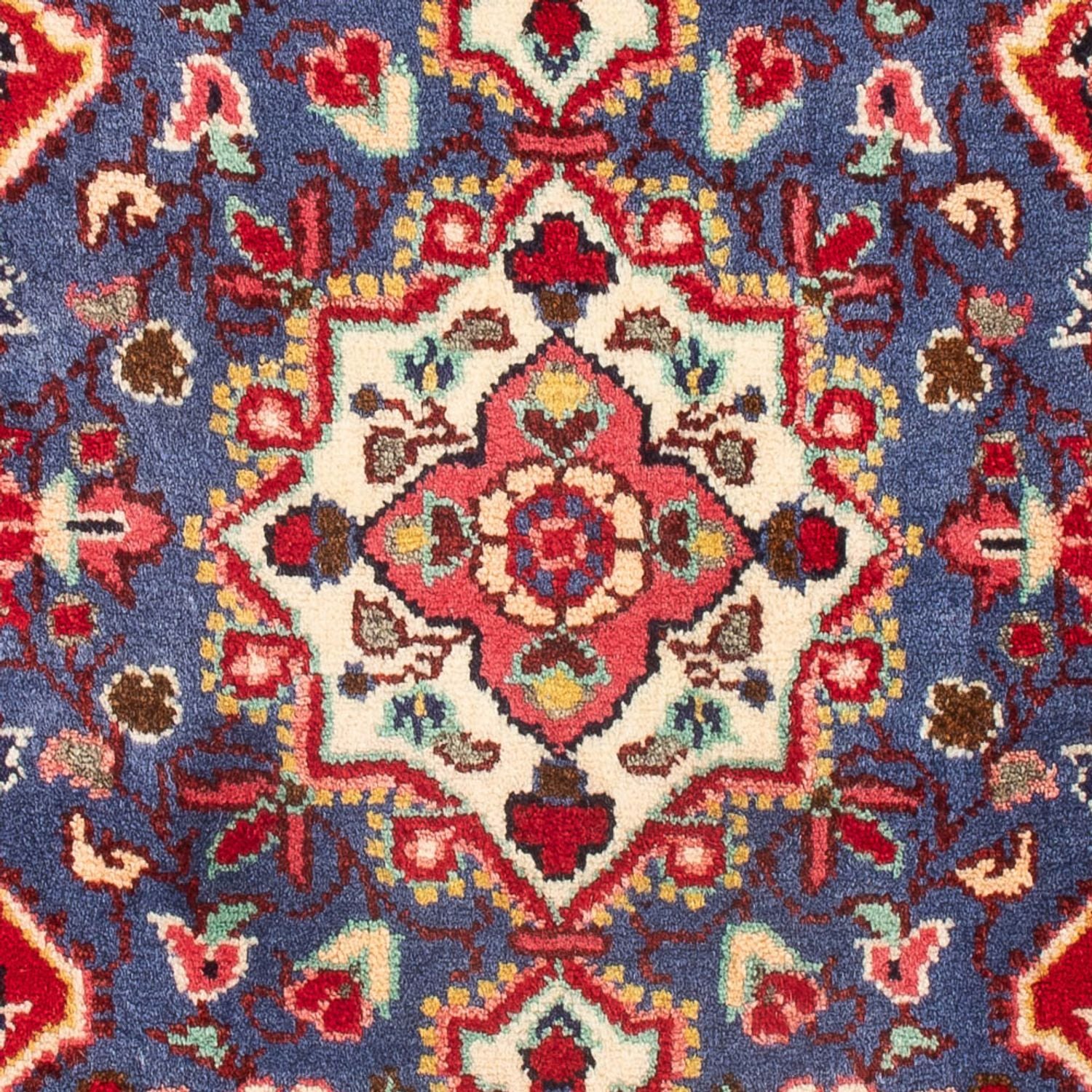 Perserteppich - Nomadic - 82 x 54 cm - dunkelblau