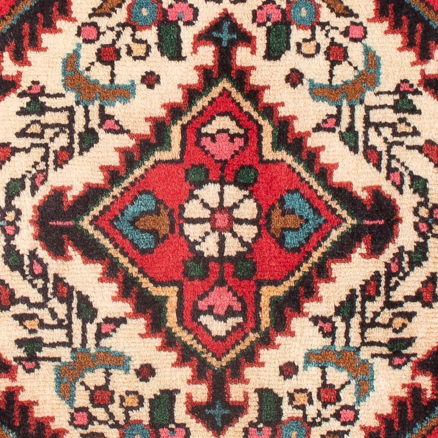 Perserteppich - Nomadic - 62 x 47 cm - creme