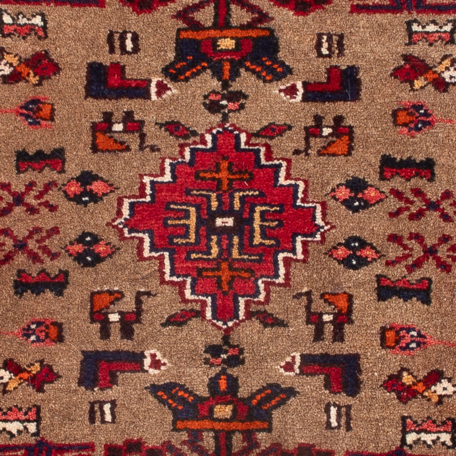 Perserteppich - Nomadic - 72 x 47 cm - braun