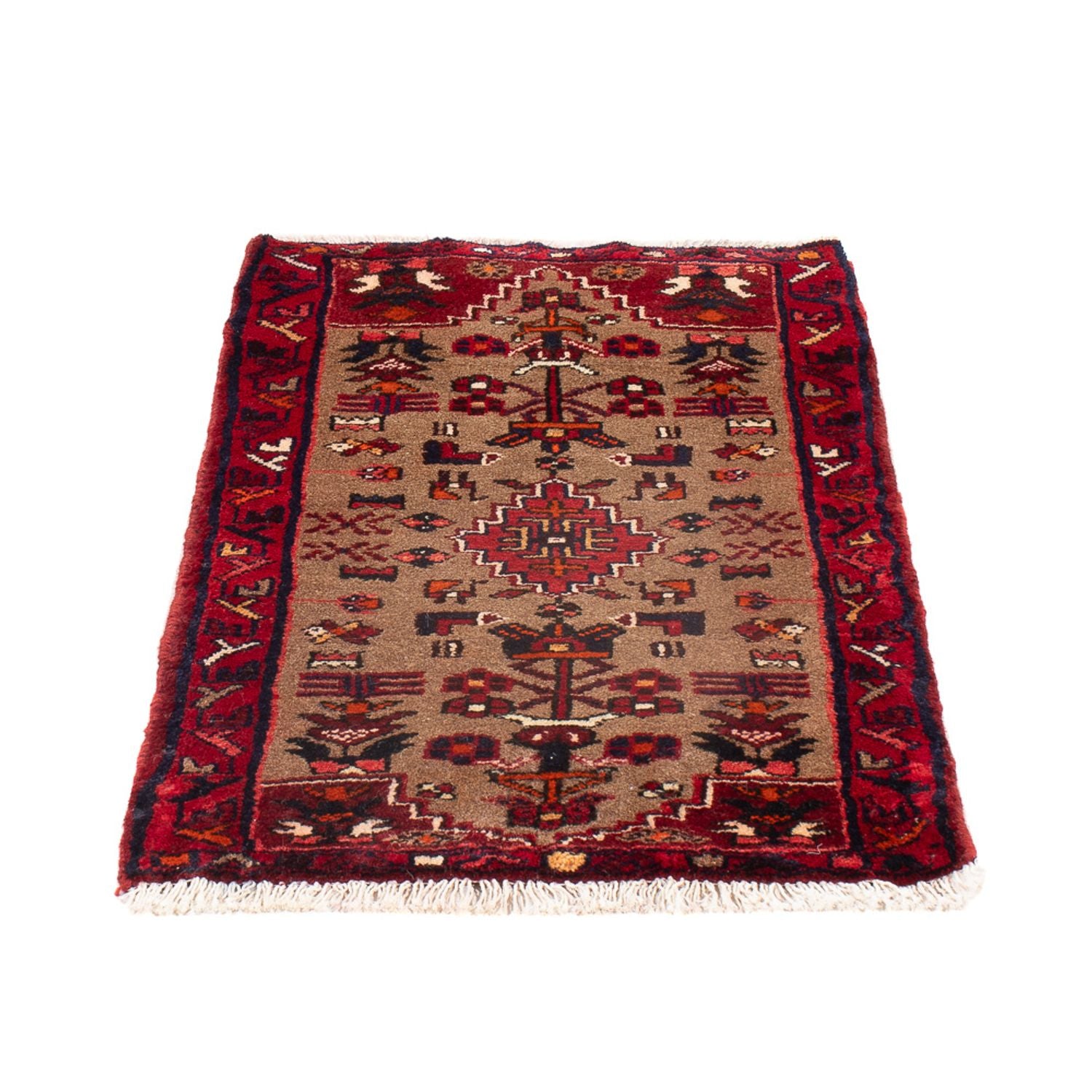Perserteppich - Nomadic - 72 x 47 cm - braun