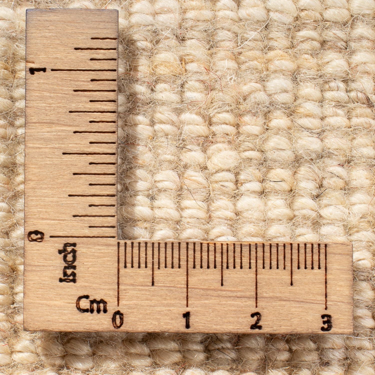 Gabbeh Teppich - Perser - 144 x 71 cm - naturweiß