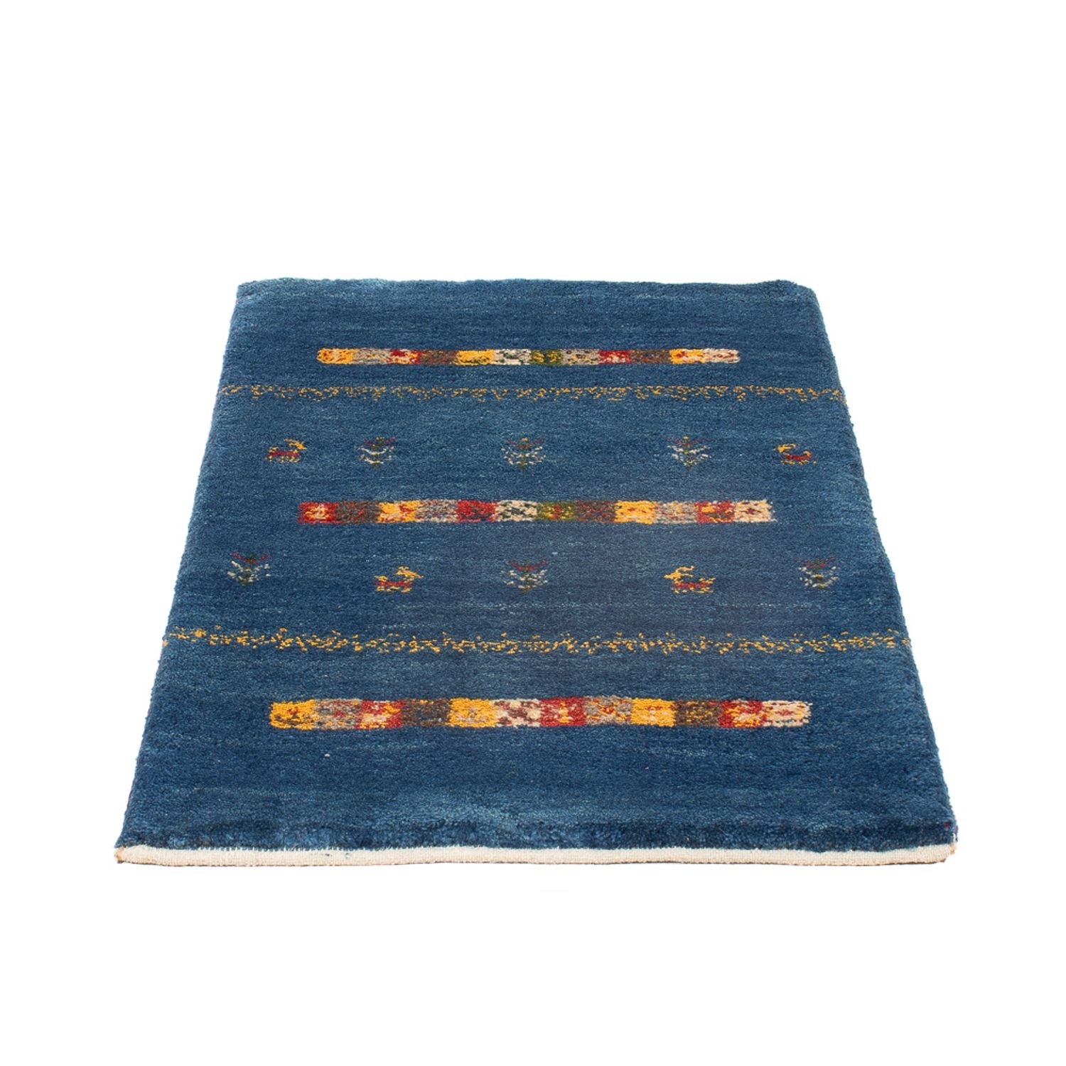 Gabbeh Teppich - Perser - 92 x 65 cm - mehrfarbig