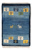 Gabbeh Teppich - Perser - 60 x 40 cm - mehrfarbig