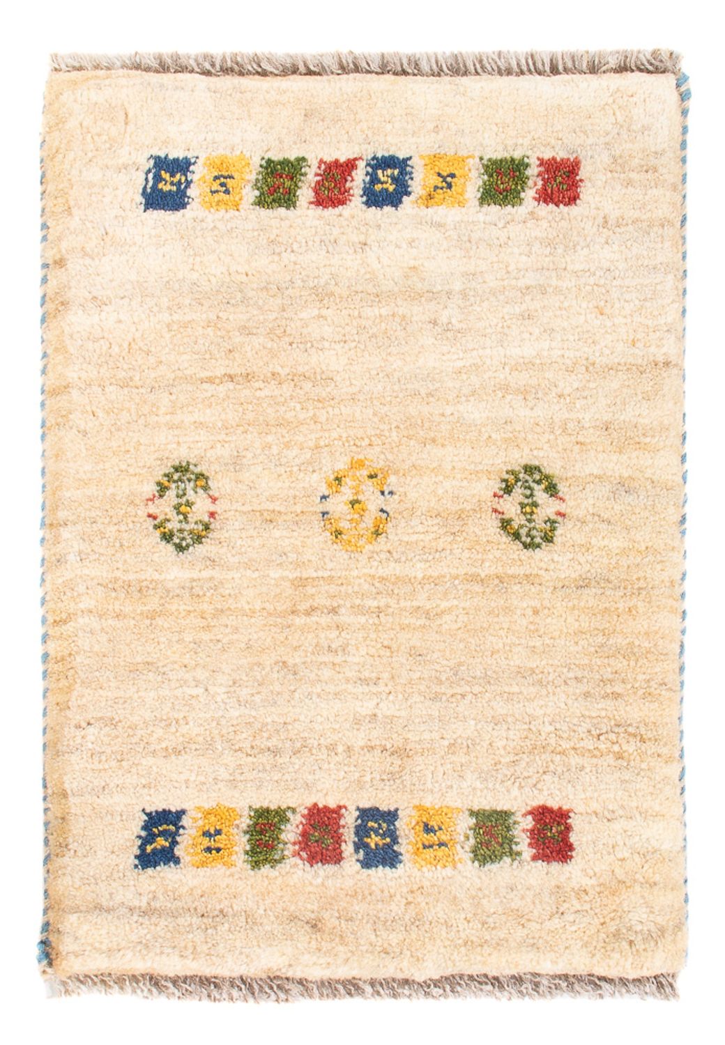 Gabbeh Teppich - Perser - 60 x 40 cm - mehrfarbig