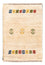 Gabbeh Teppich - Perser - 60 x 40 cm - mehrfarbig
