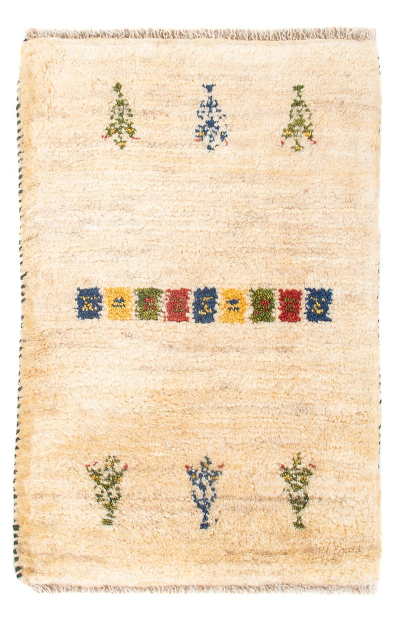 Gabbeh Teppich - Perser - 60 x 40 cm - mehrfarbig