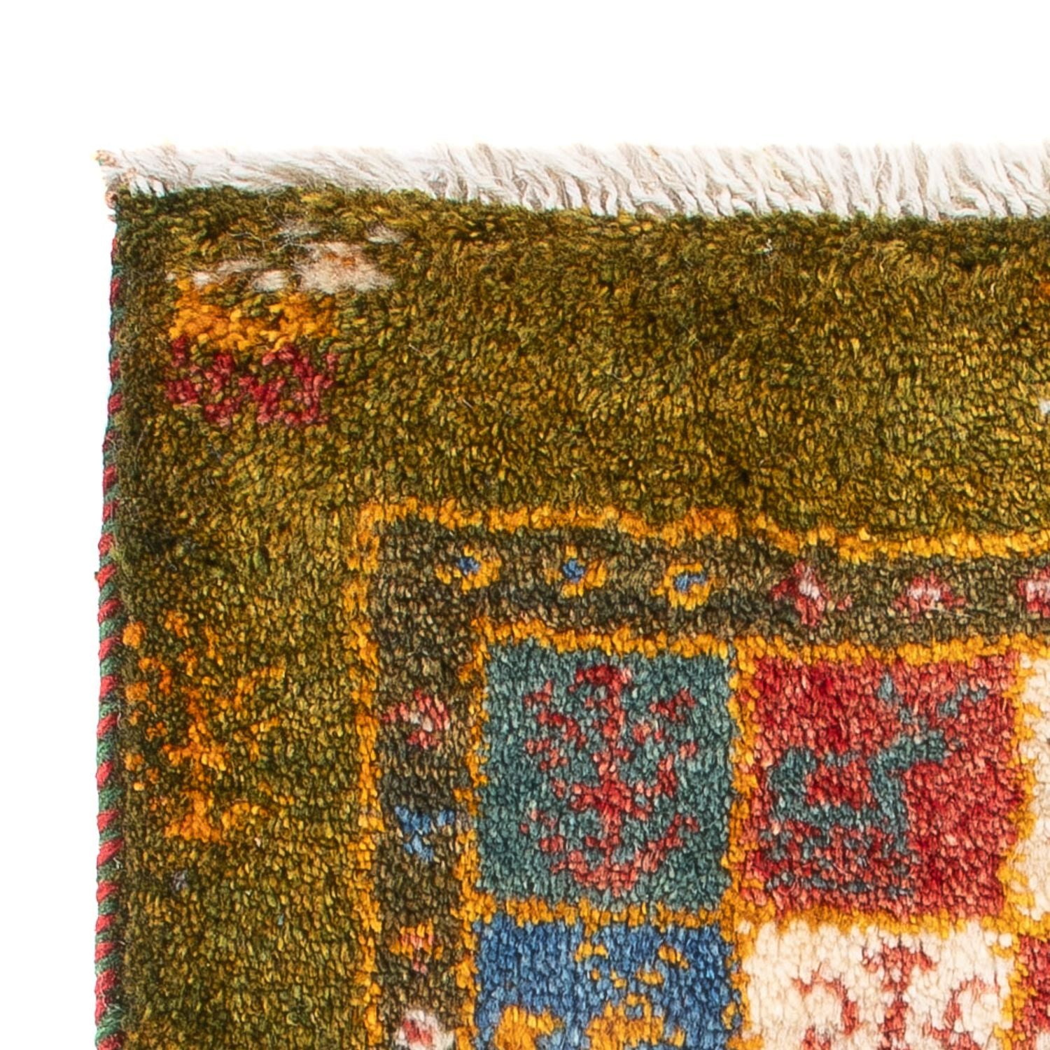 Gabbeh Teppich - Perser - 60 x 40 cm - mehrfarbig
