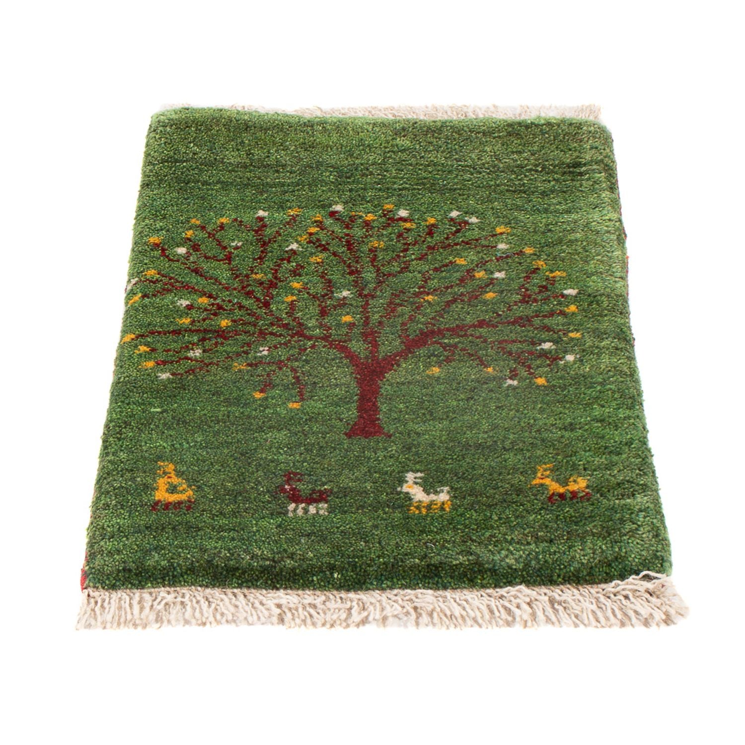 Gabbeh Teppich - Perser - 60 x 40 cm - mehrfarbig