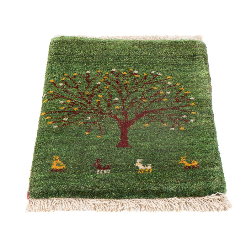 Gabbeh Teppich - Perser - 60 x 40 cm - mehrfarbig