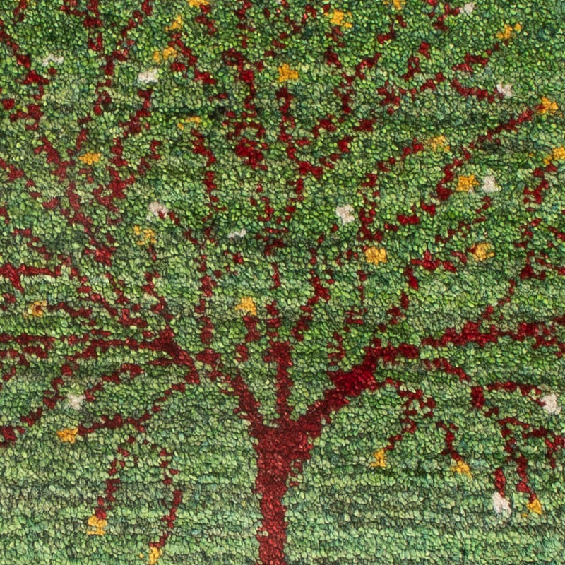 Gabbeh Teppich - Perser - 60 x 40 cm - mehrfarbig